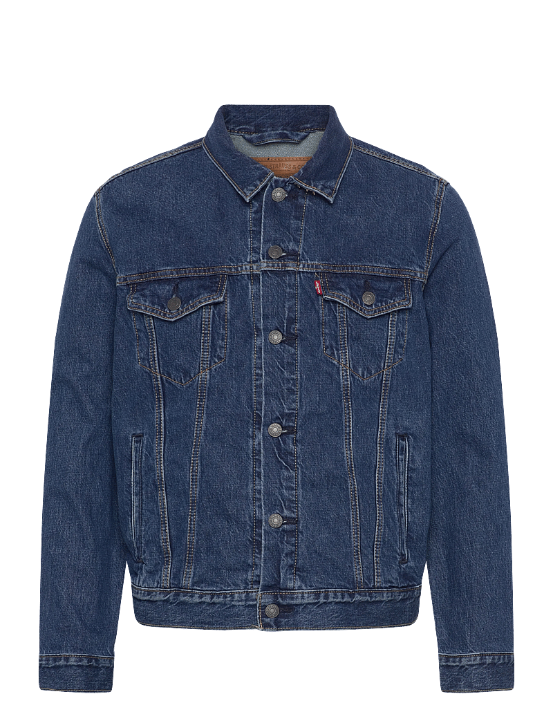 Levi's® - THE TRUCKER JACKET MILLION DOL - uforede denimjakker - dark indigo - flat finish - 0