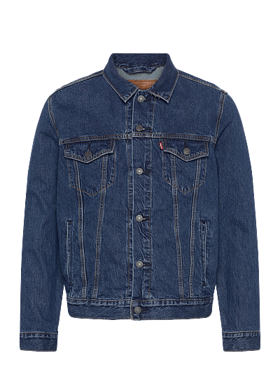 Levi's® THE TRUCKER JACKET MILLION DOL - Levi's® - DARK INDIGO - FLAT FINISH / navy