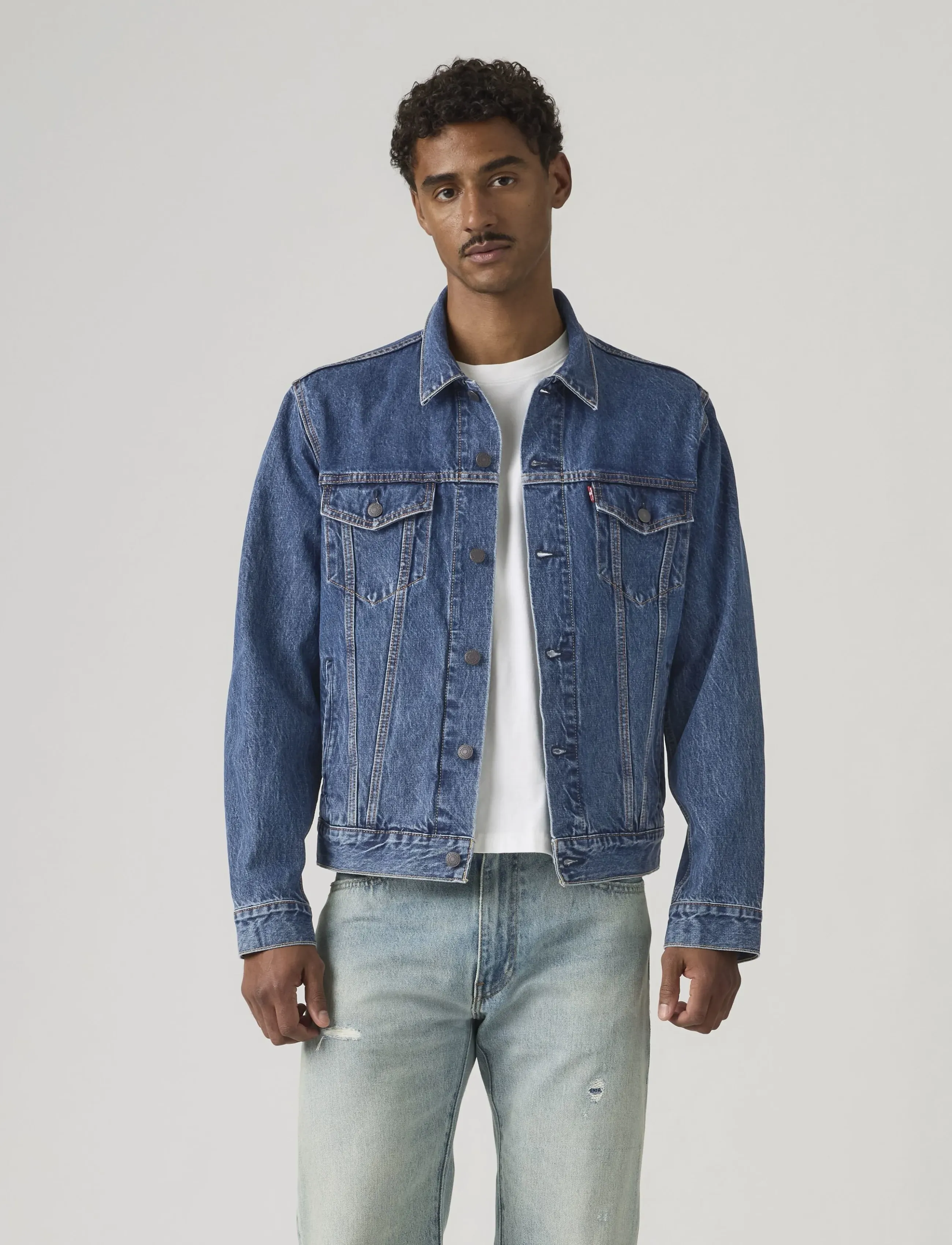 LEVIS ® Övergångsjacka 'The Trucker' herr – bild 6
