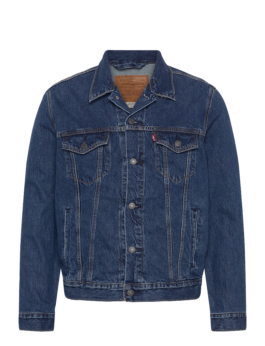 Levi's® - THE TRUCKER JACKET MILLION DOL - ungefütterte denimjacken - dark indigo - flat finish - 3