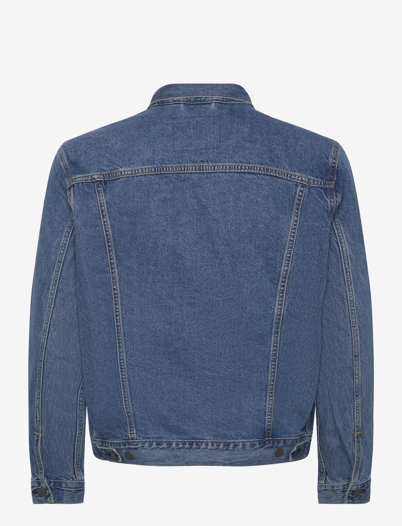 Levi's® - THE TRUCKER JACKET WASHED AWAY - forede denimjakker - med indigo - worn in - 1