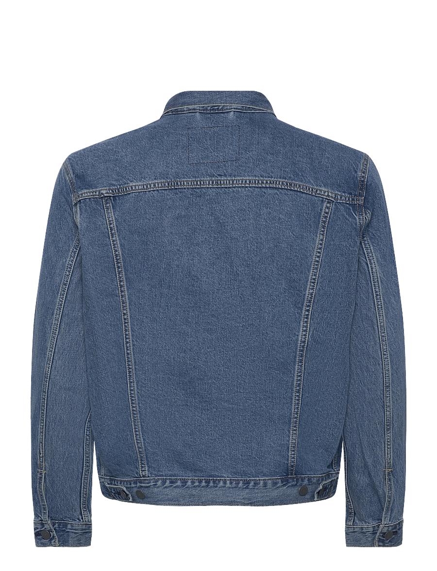 Levi's® - THE TRUCKER JACKET WASHED AWAY - gefütterte denimjacken - med indigo - worn in - 2