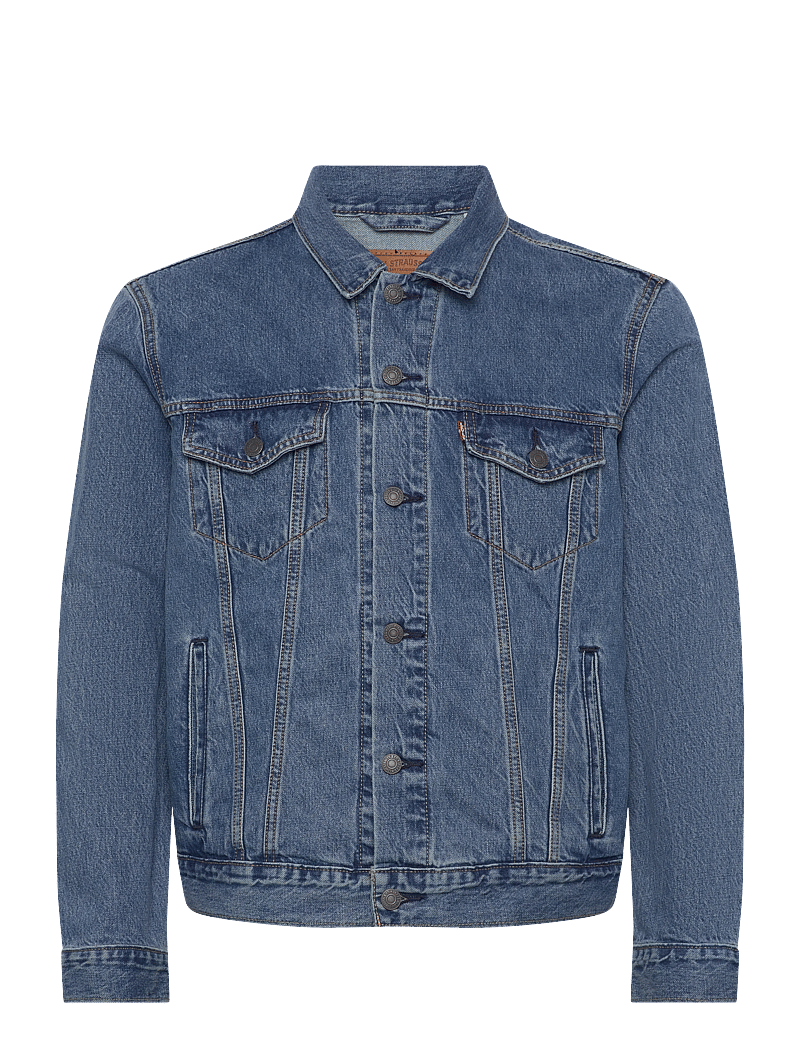 Levi's® - THE TRUCKER JACKET WASHED AWAY - forede denimjakker - med indigo - worn in - 2