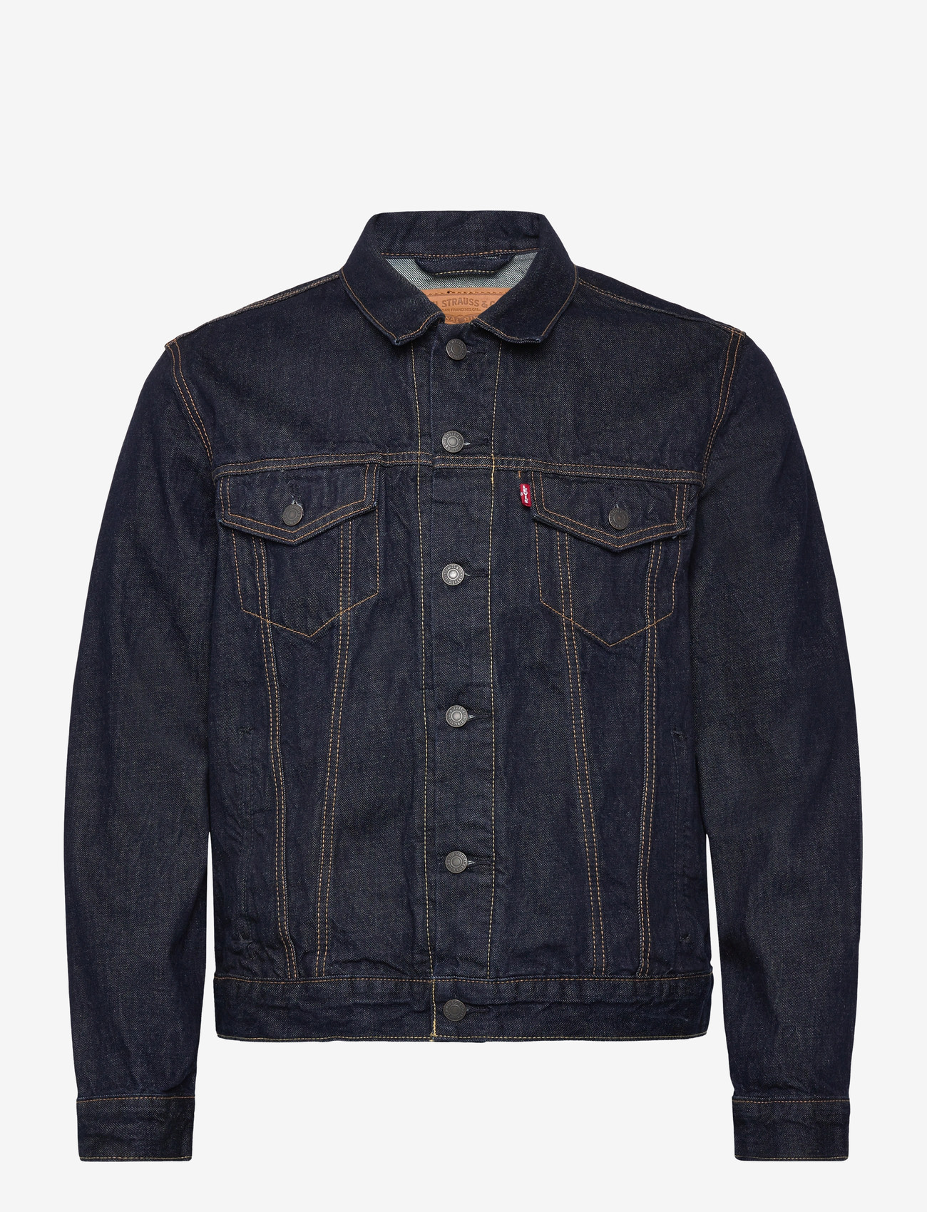 Levi's® - THE TRUCKER JACKET WASH IT OUT - uforede denimjakker - dark indigo - flat finish - 1