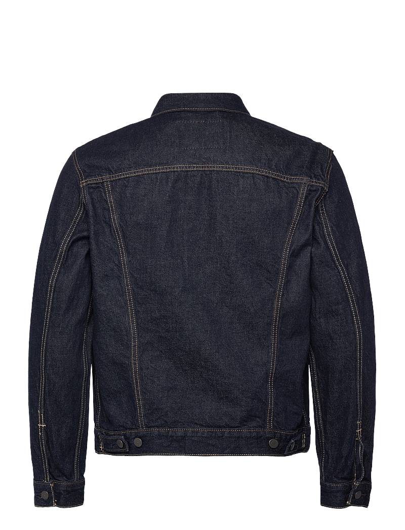 Levi's® - THE TRUCKER JACKET WASH IT OUT - uforede denimjakker - dark indigo - flat finish - 2