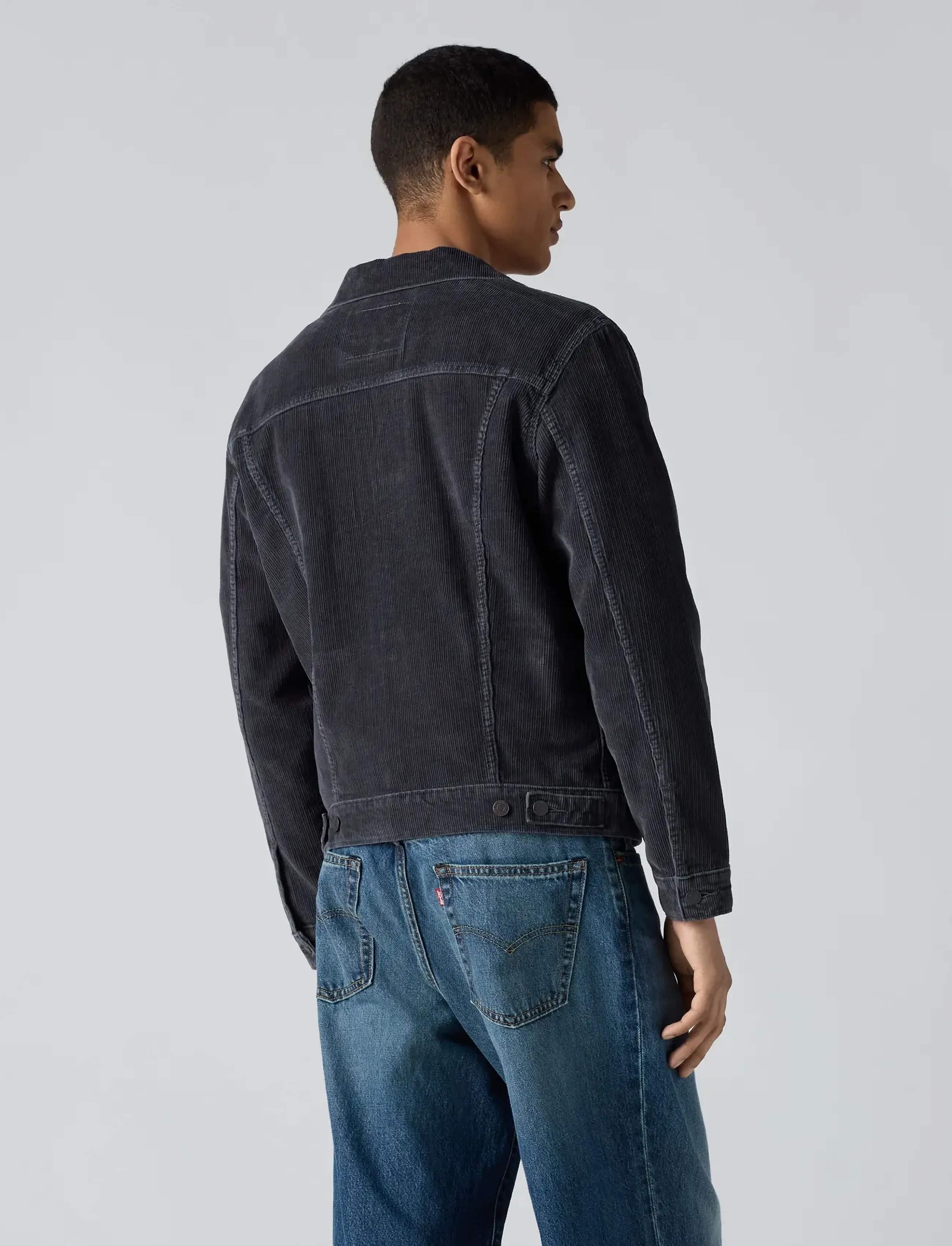 Levi's® - THE TRUCKER JACKET EBONY - jeansjackor - blacks - 5