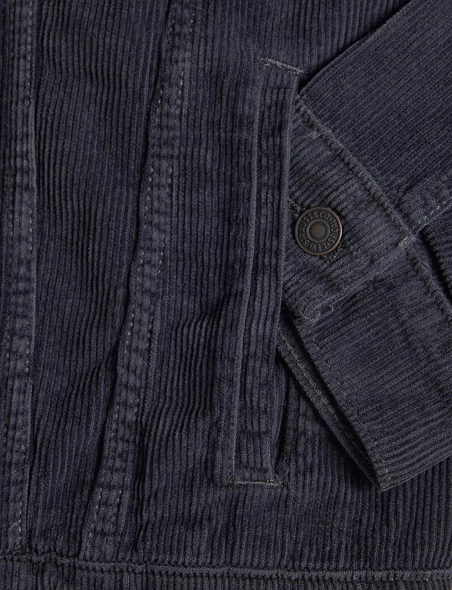 Levi's® - THE TRUCKER JACKET EBONY - ungefütterte denimjacken - blacks - 3