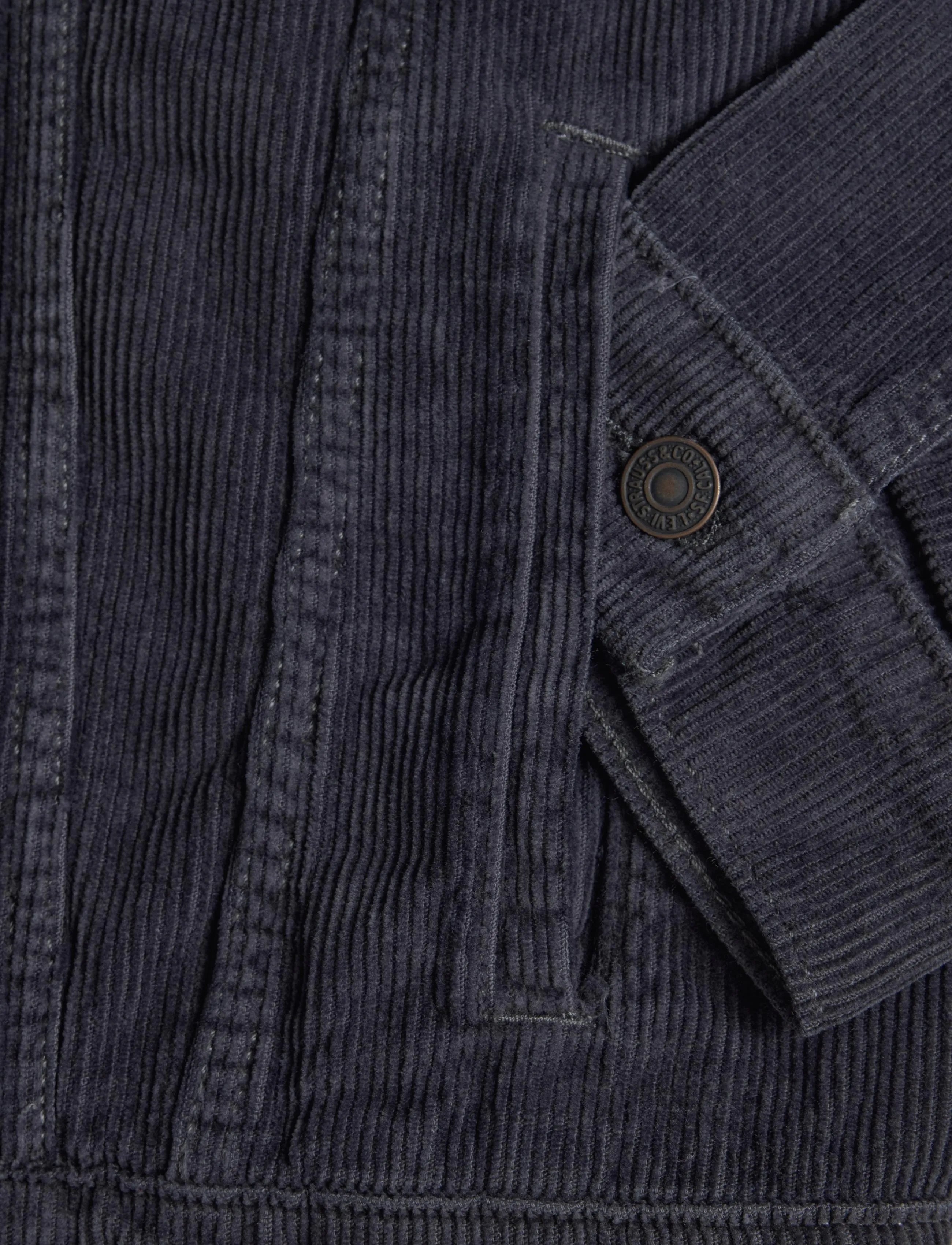 Levi's® - THE TRUCKER JACKET EBONY - teksatagid - blacksq - 3