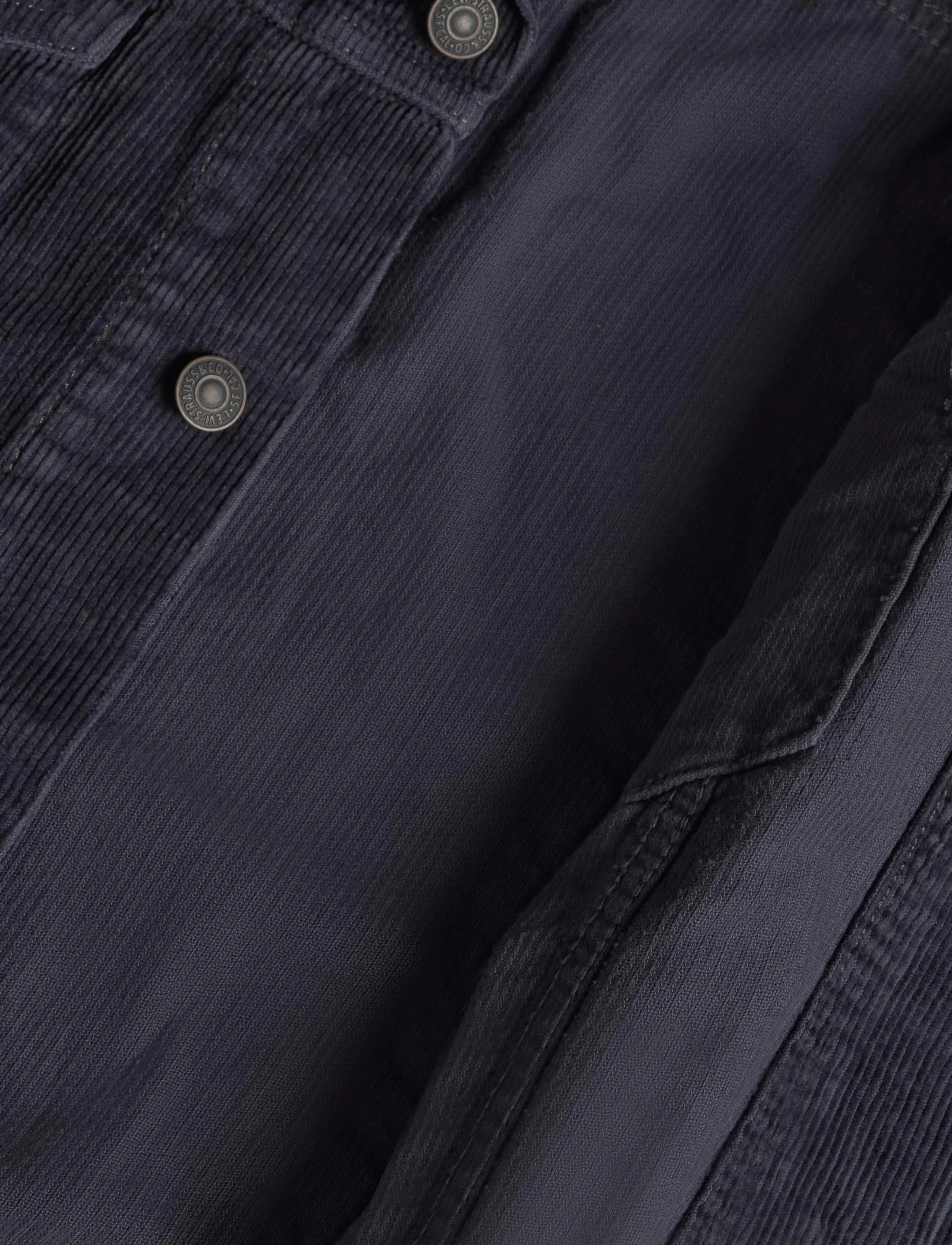 Levi's® - THE TRUCKER JACKET EBONY - teksatagid - blacksq - 4