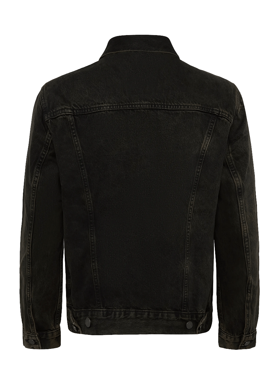 Levi's® - THE TRUCKER JACKET CHARRED EMB - voodrita teksatagid - browns - 2