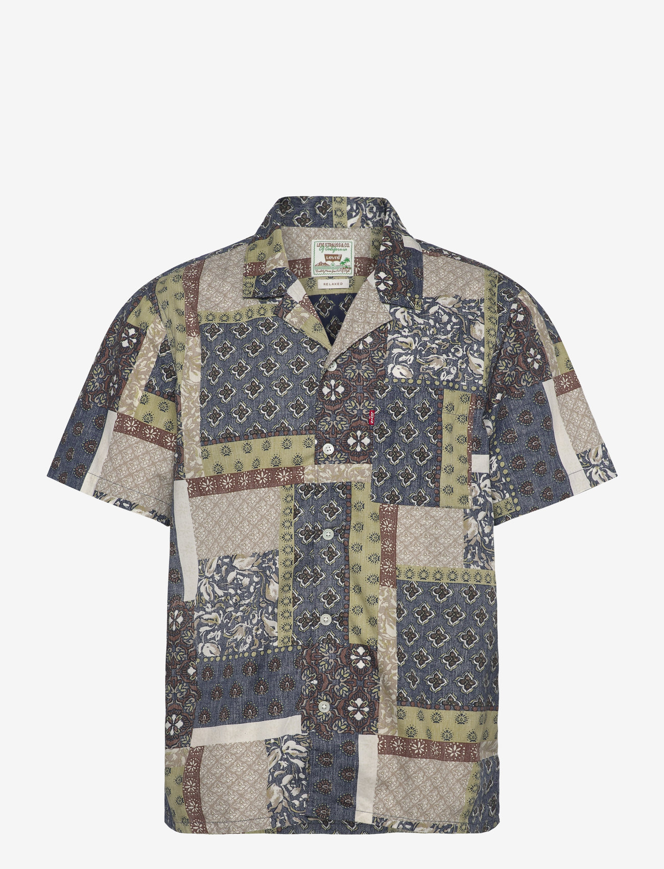 Levi's® - THE SUNSET CAMP SHIRT MULTI-COLOR - kortærmede skjorter - multi-color - 1