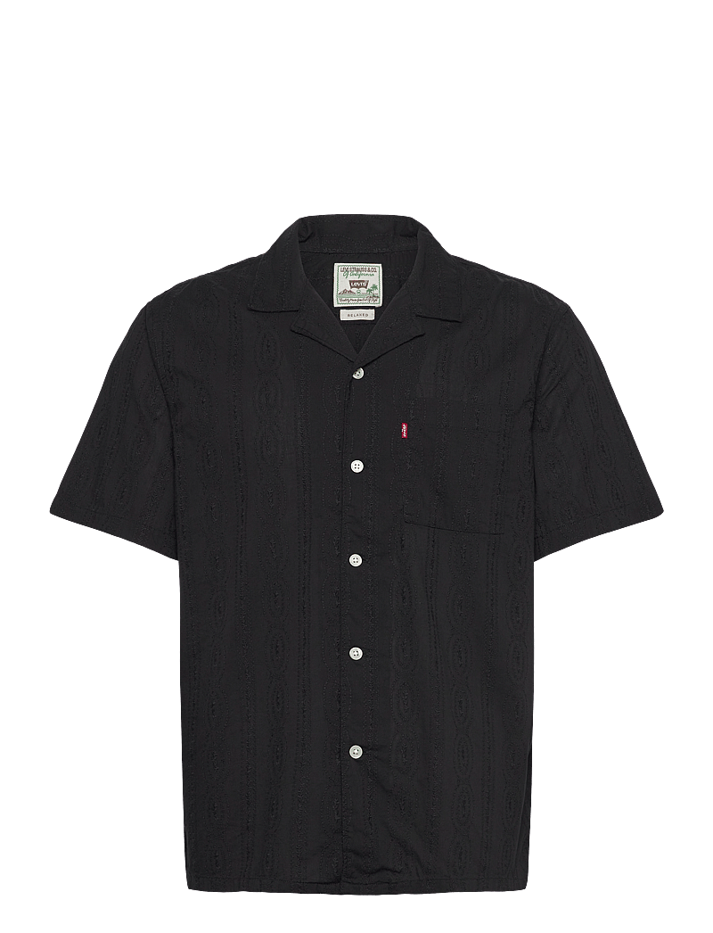 Levi's® - THE SUNSET CAMP SHIRT EMBER DE - kurzarmhemden - blacks - 1
