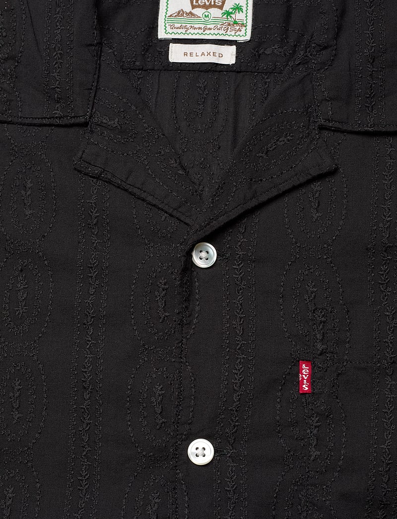 Levi's® - THE SUNSET CAMP SHIRT EMBER DE - kurzarmhemden - blacks - 3