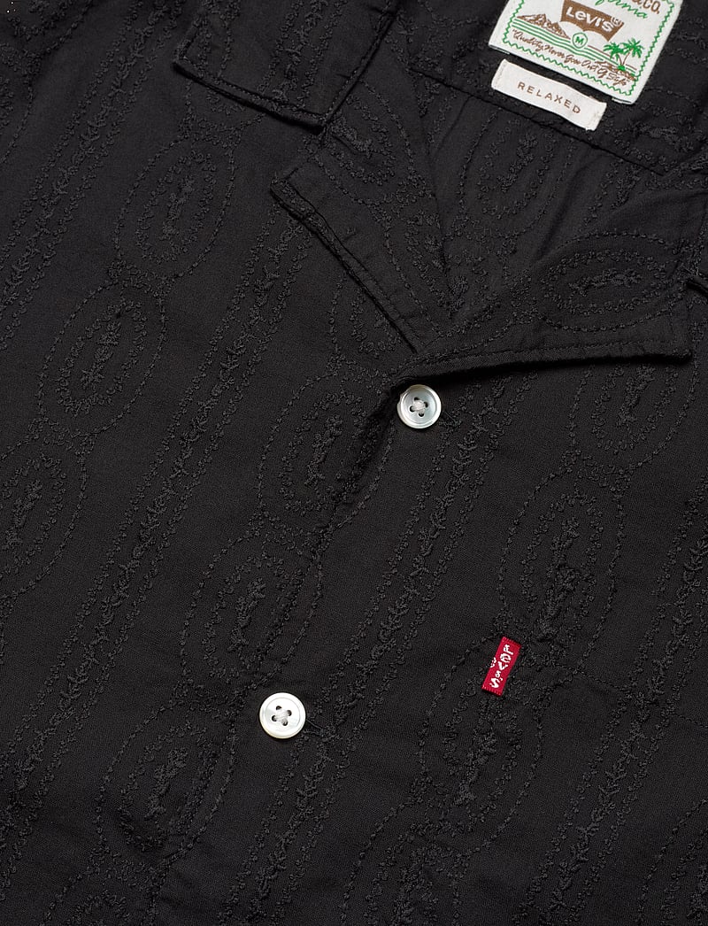 Levi's® - THE SUNSET CAMP SHIRT EMBER DE - kurzarmhemden - blacks - 4