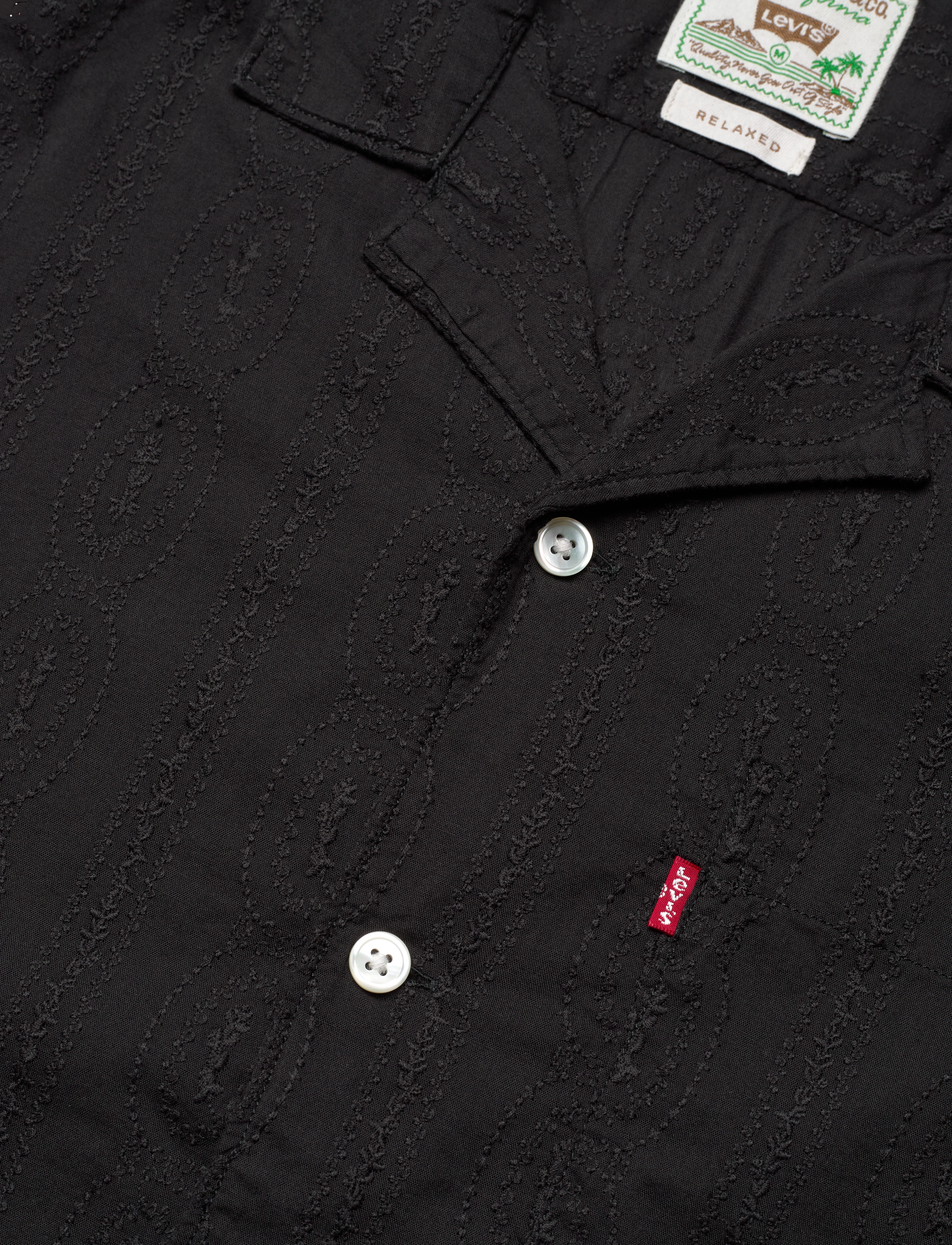 Levi's® - THE SUNSET CAMP SHIRT EMBER DE - blacks - 4
