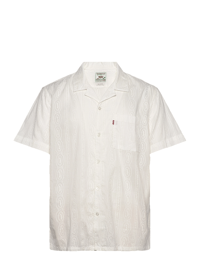 Levi's® - THE SUNSET CAMP SHIRT EMBER DE - kurzarmhemden - whites - 1