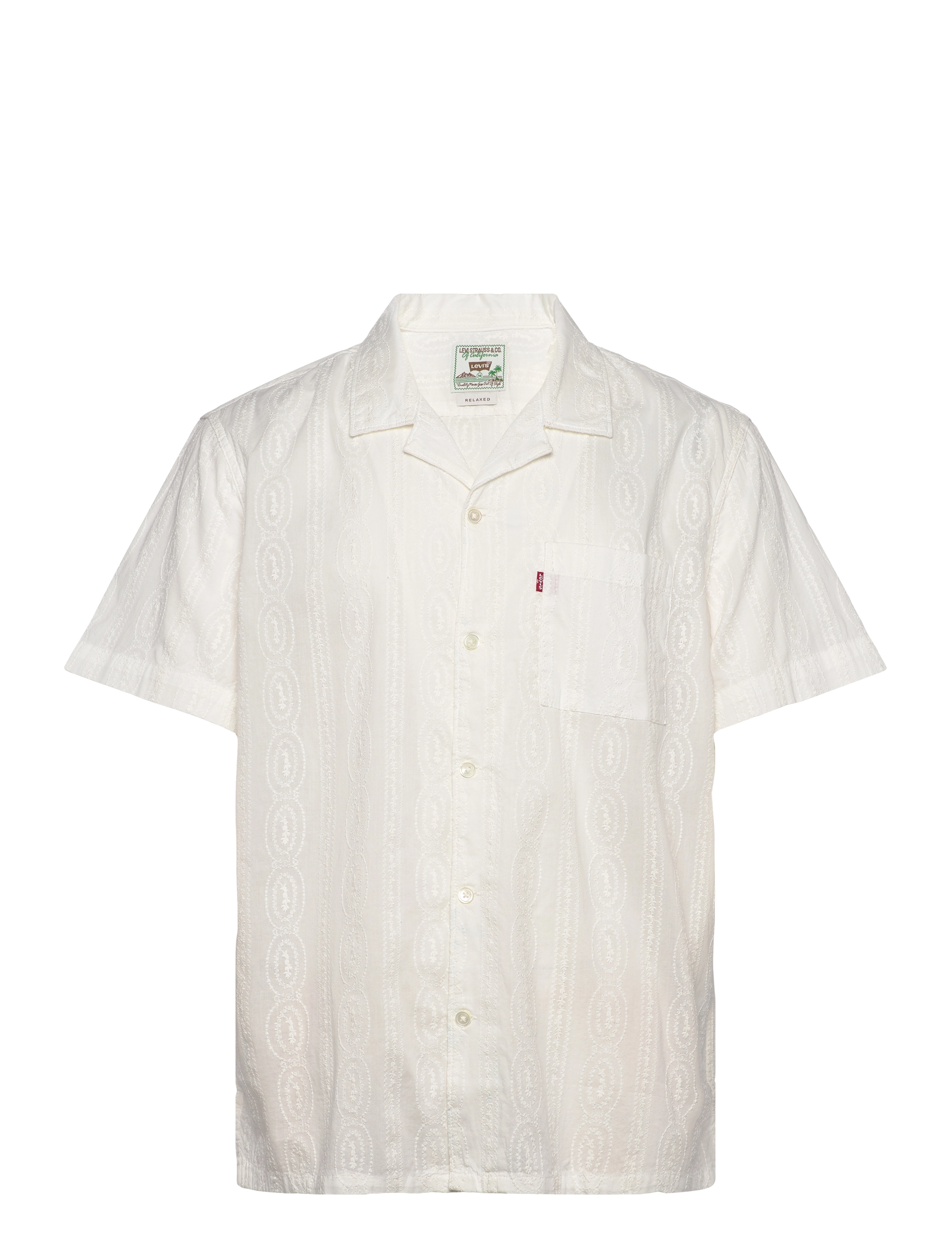 Levi's® THE SUNSET CAMP SHIRT EMBER DE - Skjorter - WHITES / white