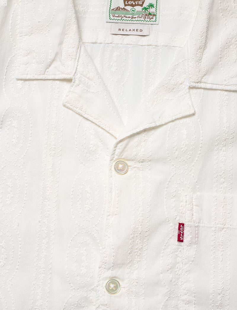 Levi's® - THE SUNSET CAMP SHIRT EMBER DE - kurzarmhemden - whites - 3