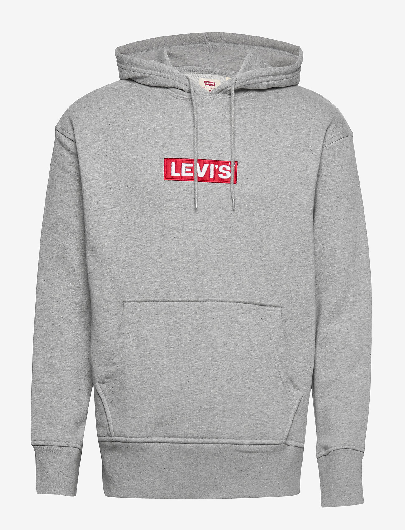 LEVI´S Men - RELAXED GRAPHIC HOODIE BOXTAB - greys - 0