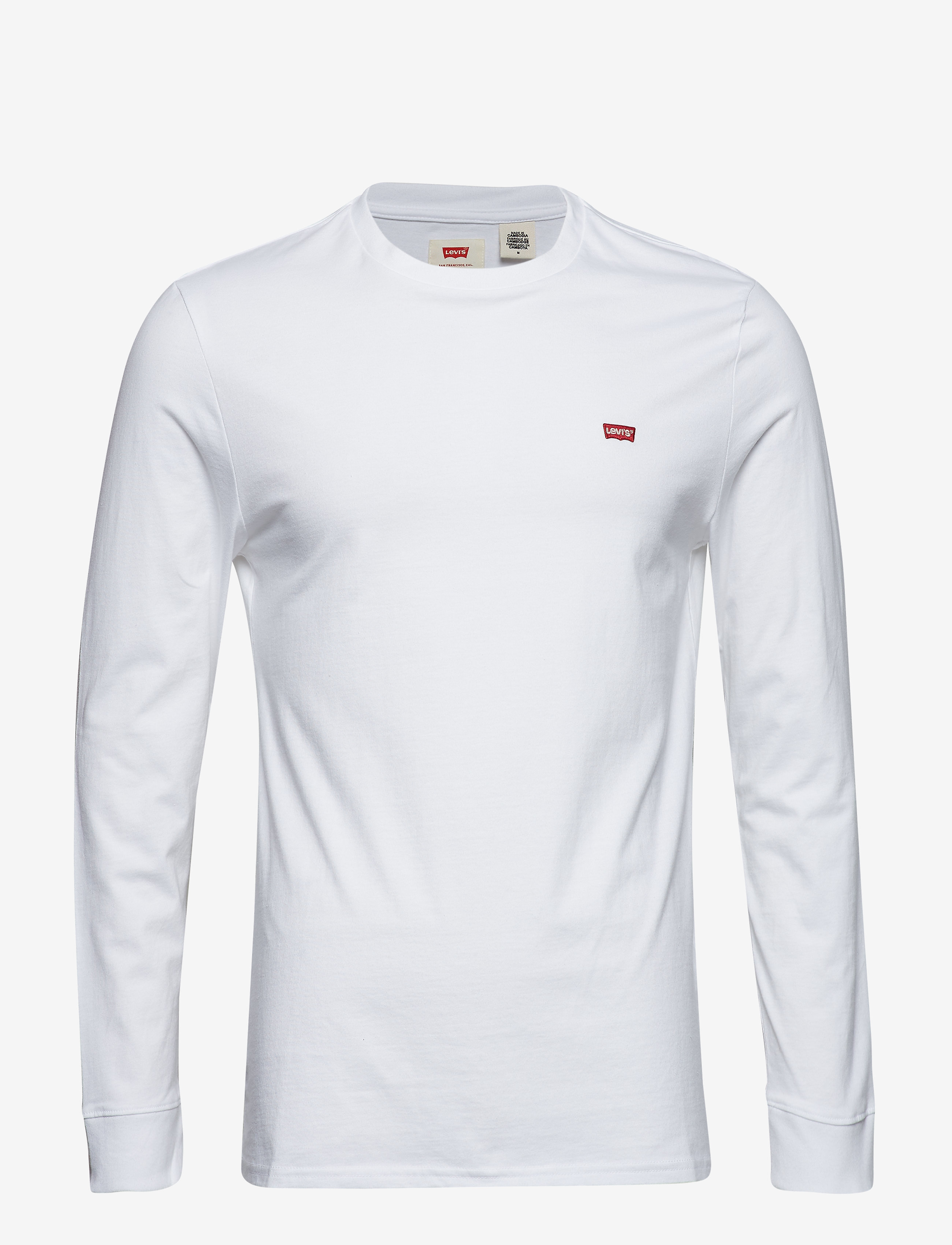 LEVI'S Ls Original Hm Tee Ls Baumwolle + Weiß - XXL - Herren