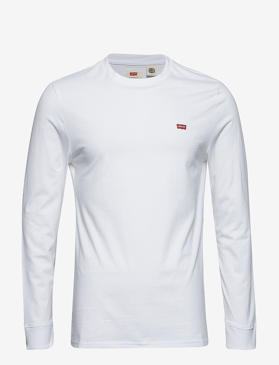 Levi's® - LS ORIGINAL HM TEE LS COTTON + - pikkade varrukatega t-särgid - neutrals - 1