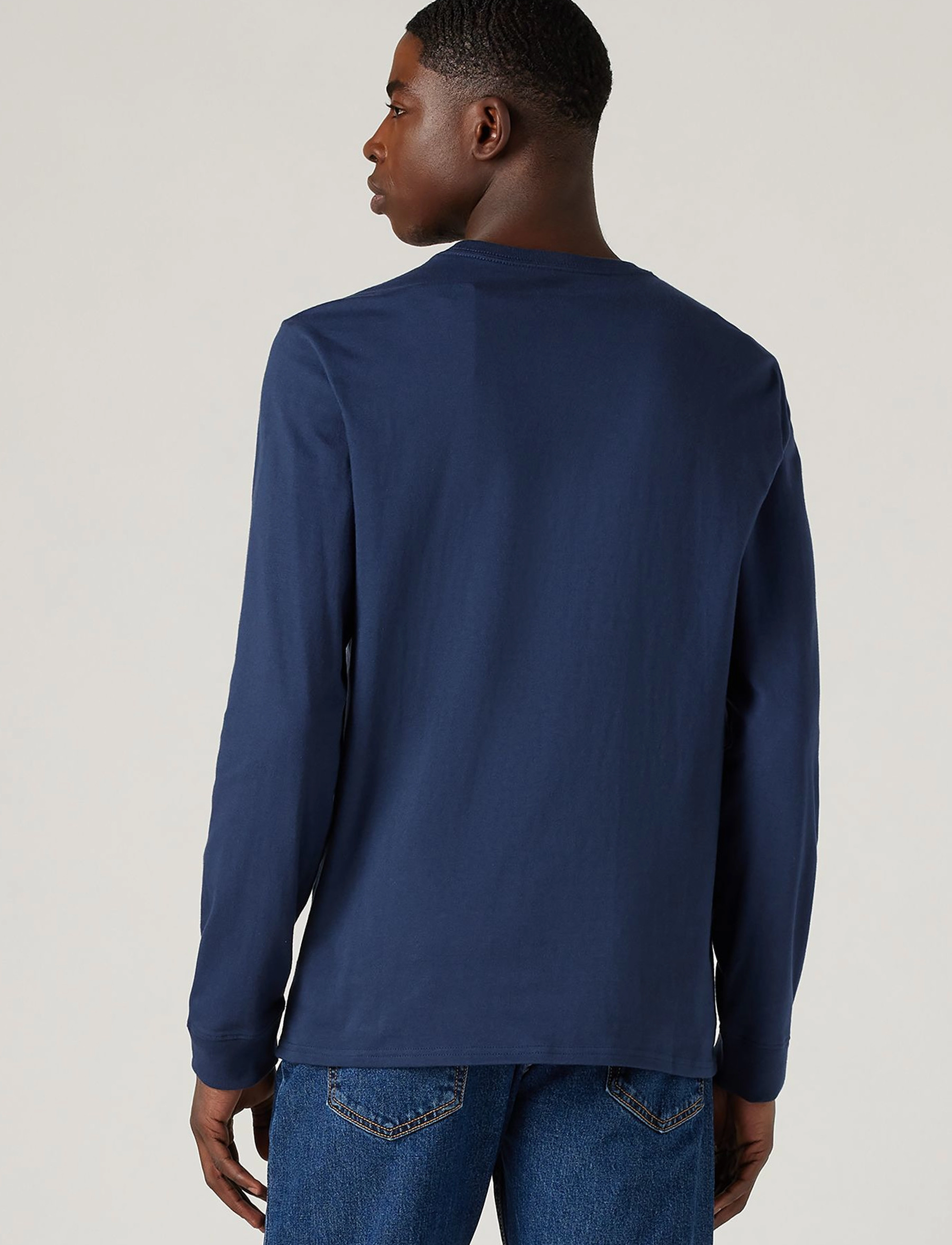 Levi's® - LS ORIGINAL HM TEE NAVY BLAZER - laveste priser - blues - 4