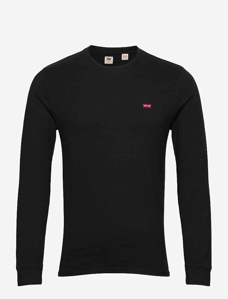 Levi's® - LS ORIGINAL HM TEE MINERAL BLA - marškinėliai ilgomis rankovėmis - blacks - 1