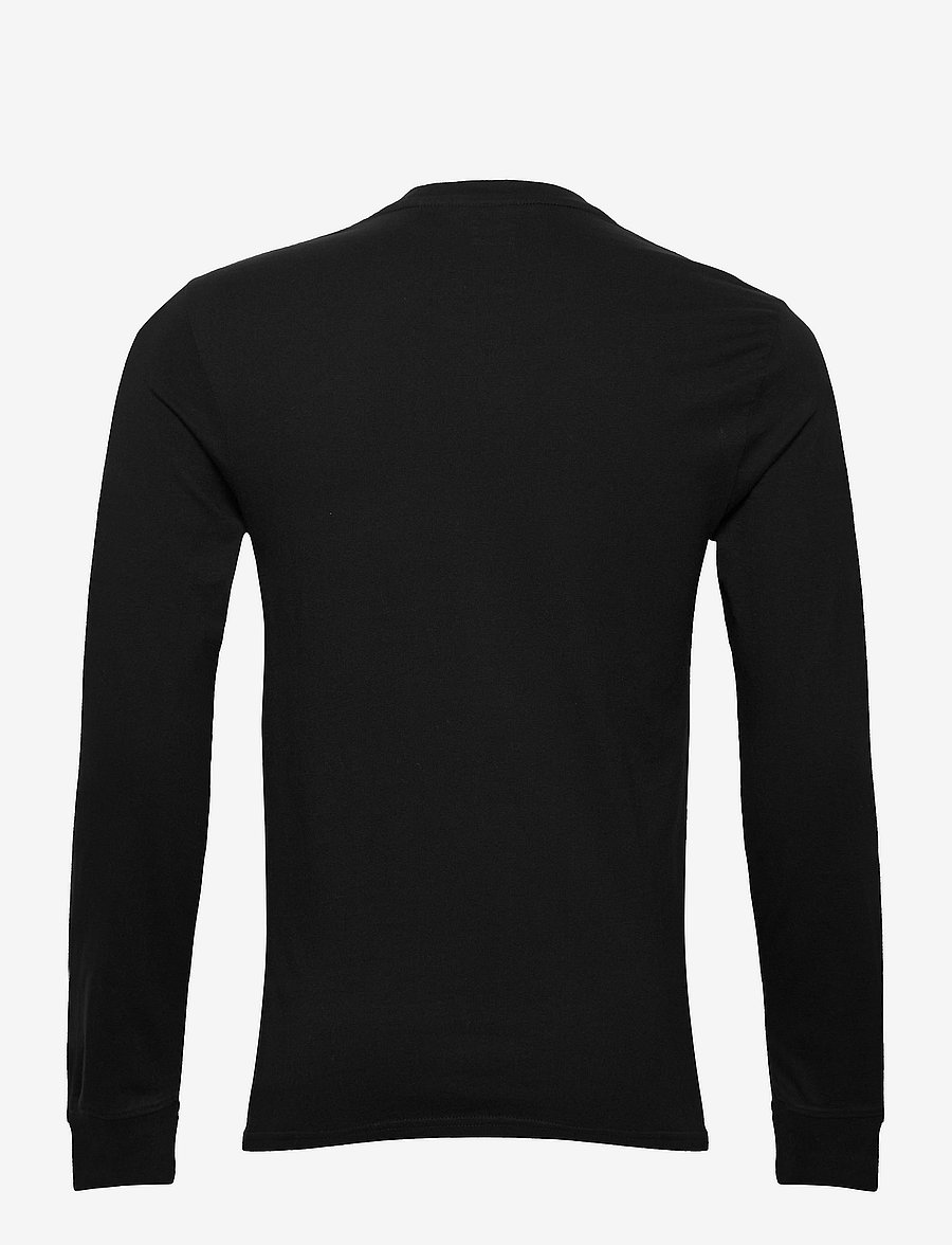 Levi's® - LS ORIGINAL HM TEE MINERAL BLA - long-sleeved t-shirts - blacks - 2