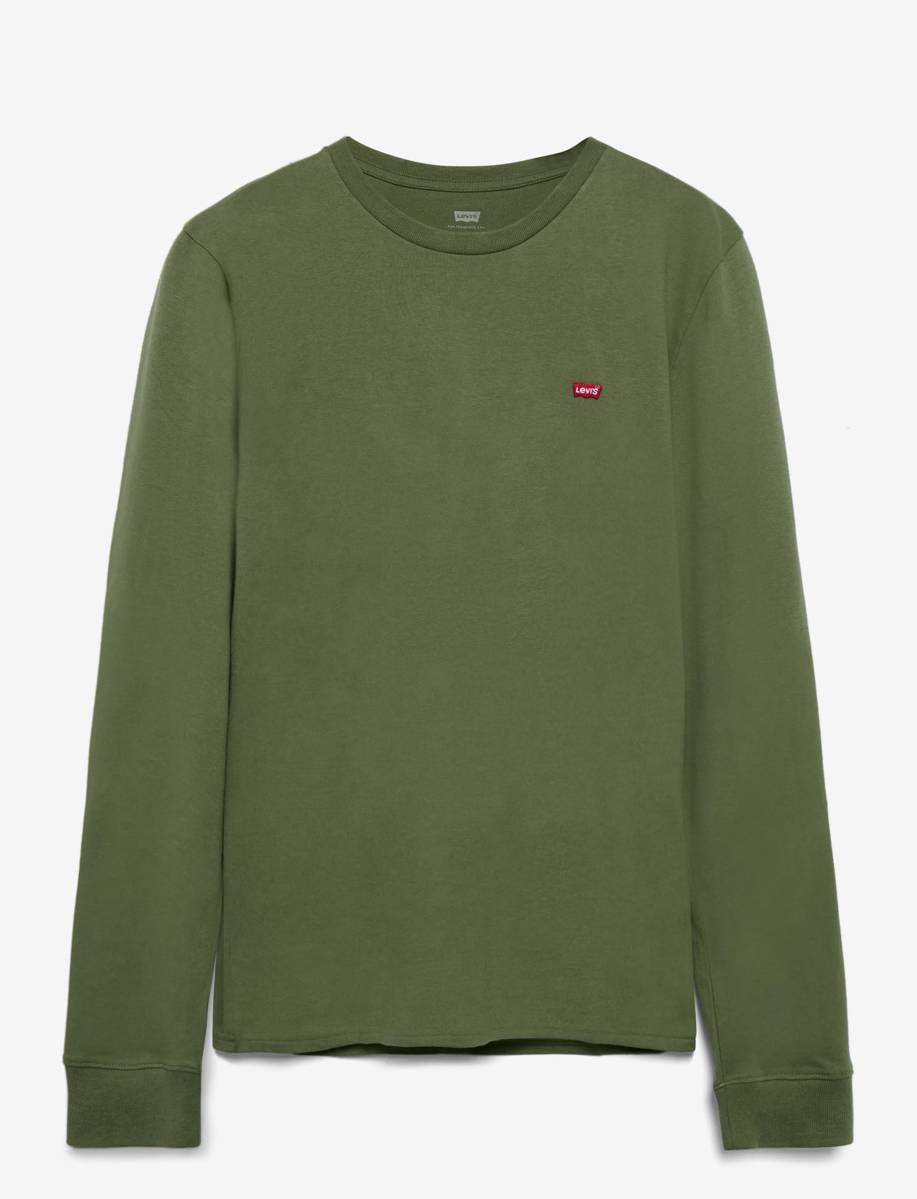 Levi's® - LS ORIGINAL HM TEE BLUISH OLIV - shop efter stil - greens - 1