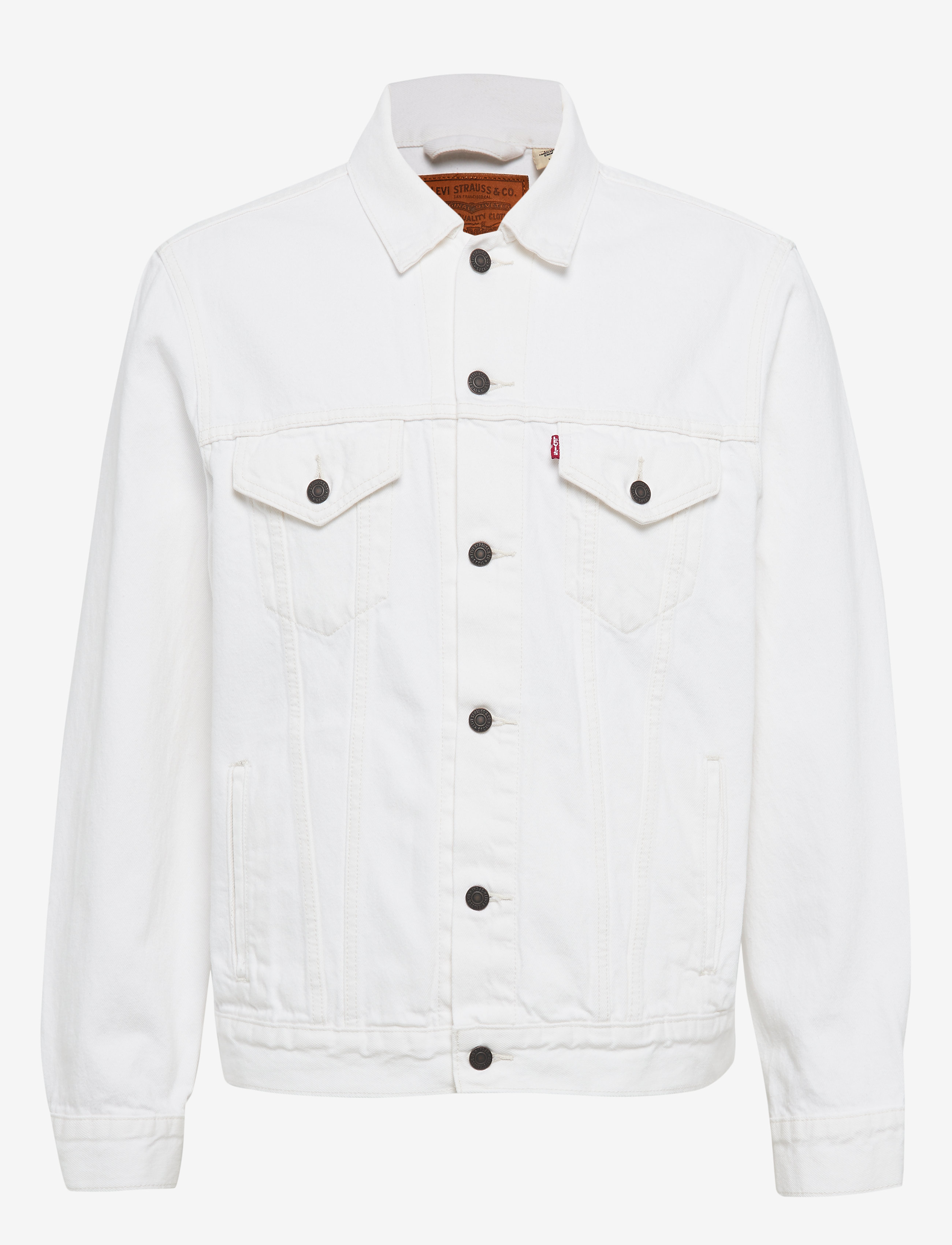 LEVI´S Men - VINTAGE FIT TRUCKER V WHITE OU - neutrals - 0