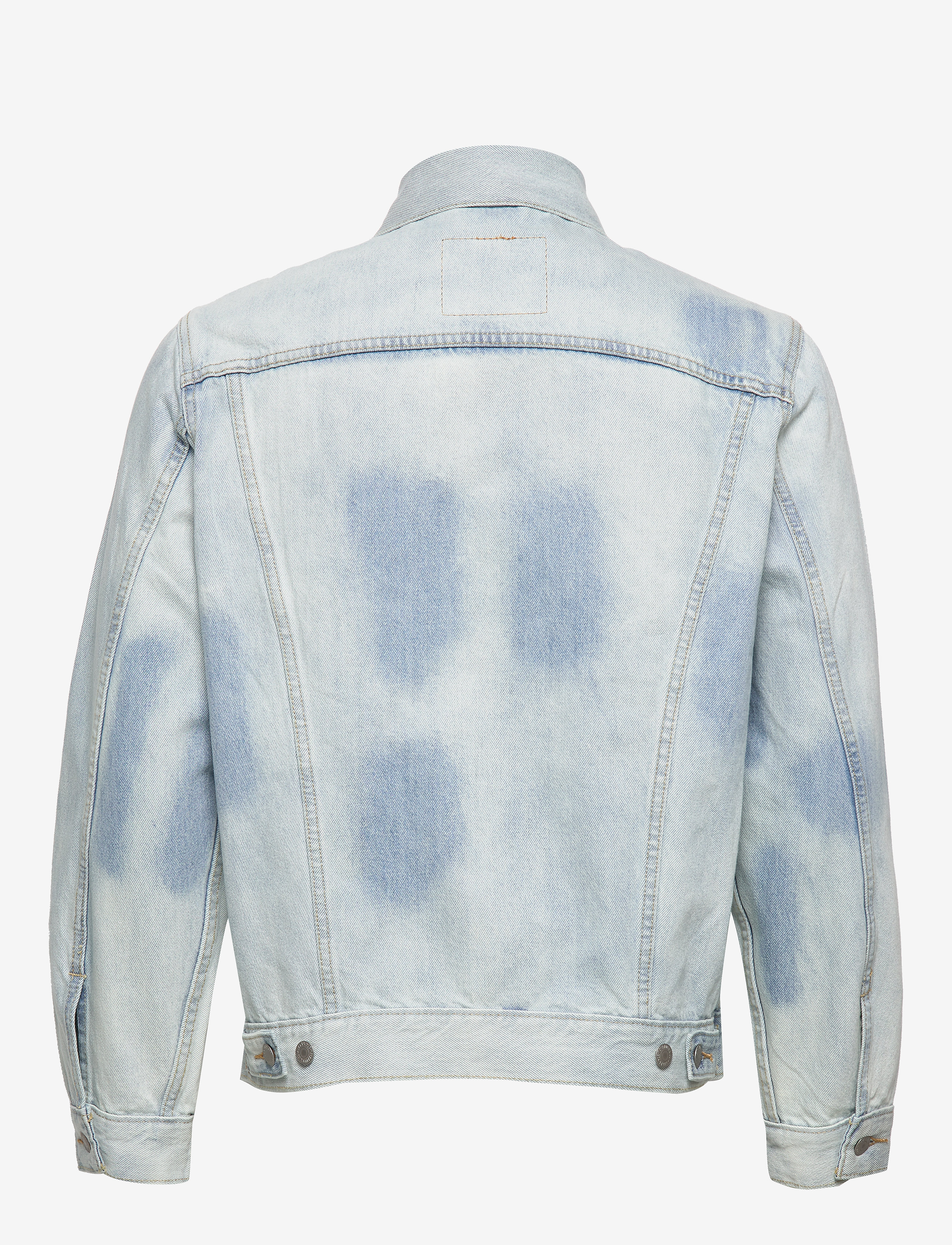 LEVI´S Men - VINTAGE FIT TRUCKER V CURBSIDE - light indigo - worn in - 1