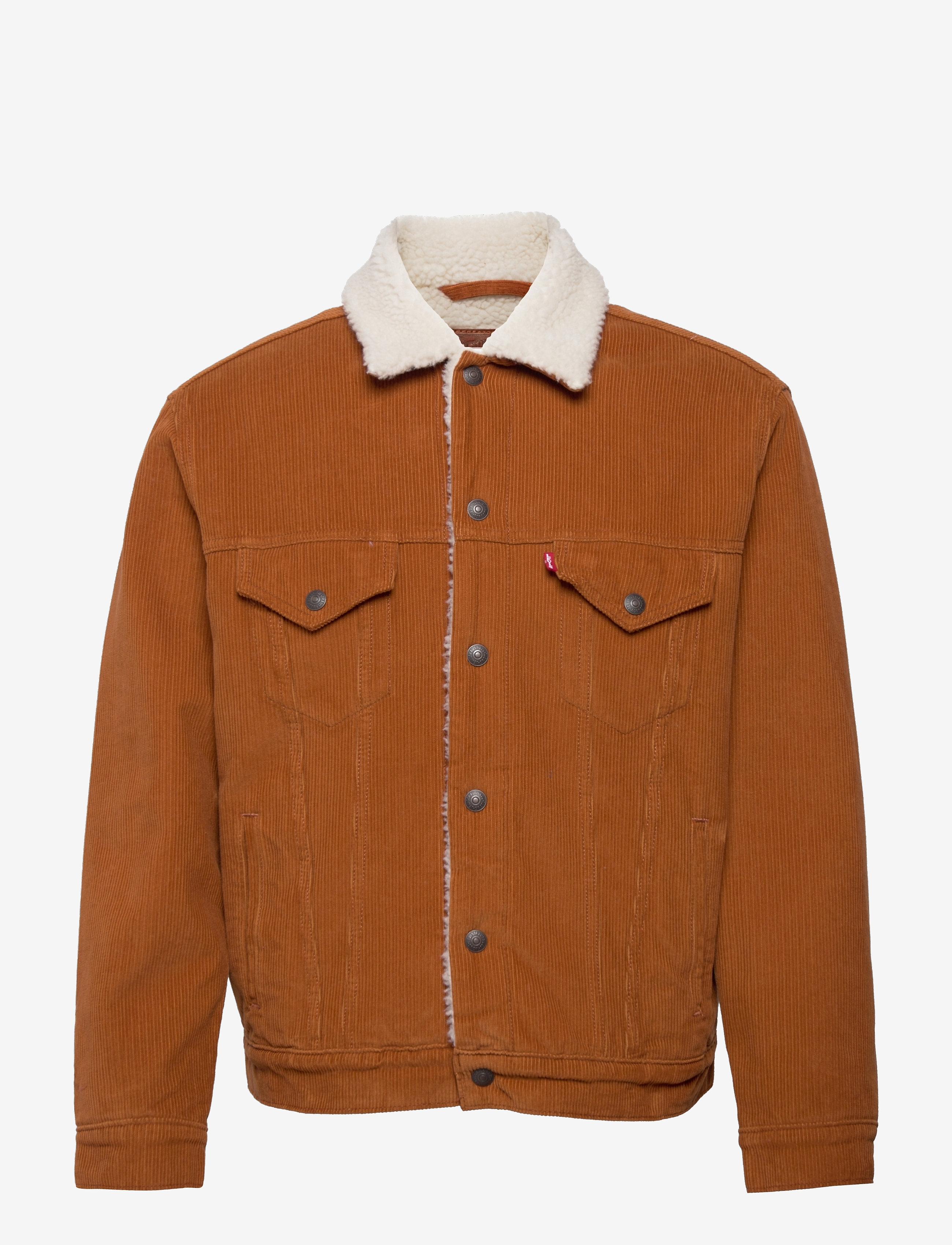 LEVI´S Men - VTG FIT SHERPA TRUCKER GLAZED - neutrals - 0