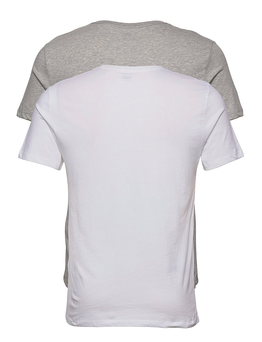 Levi's® - SLIM 2PK CREWNECK 1 2 PACK SLI - t-paidat monipakkauksessa - neutrals - 4