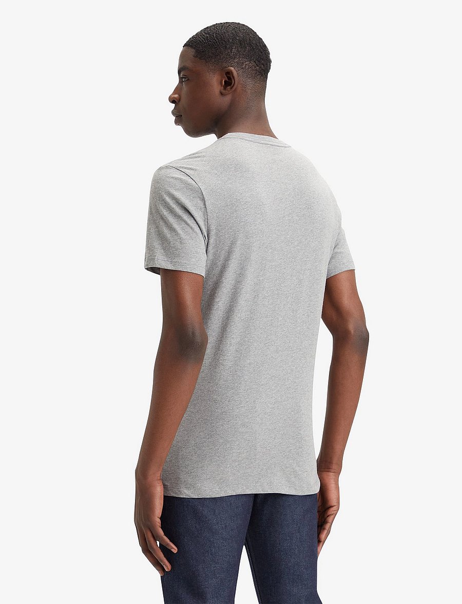 Levi's® - SLIM 2PK CREWNECK 1 2 PACK SLI - t-paidat monipakkauksessa - neutrals - 3