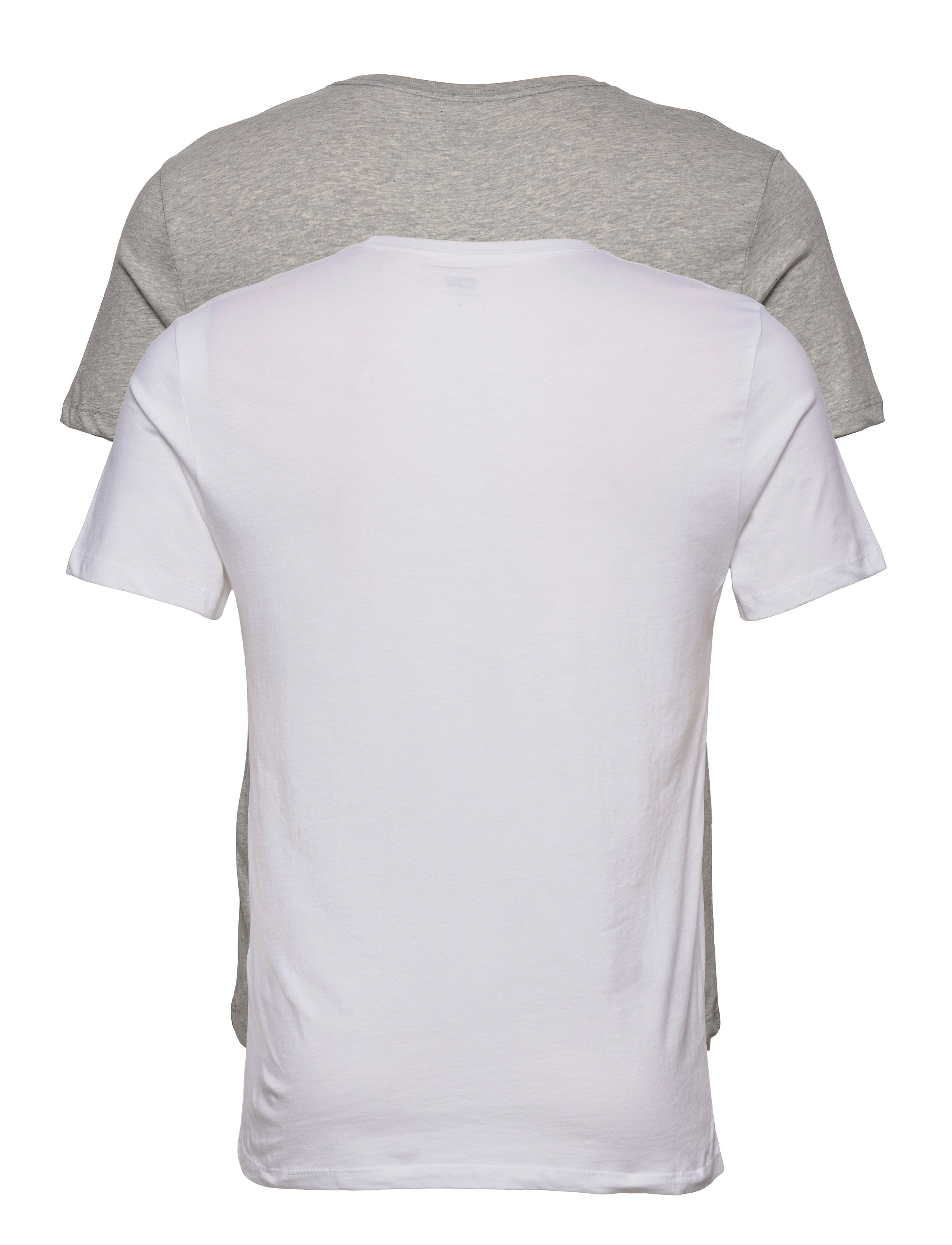 Levi's® - SLIM 2PK CREWNECK 1 2 PACK SLI - multipack t-shirts - neutrals - 4