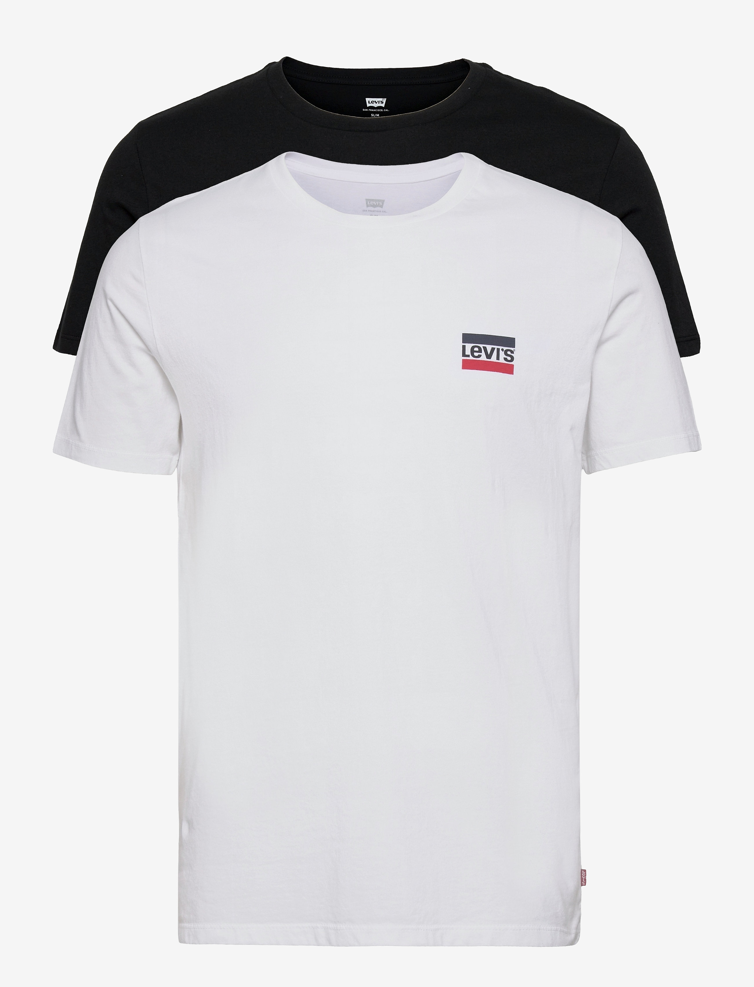 LEVI'S 2Pk Crewneck Graphic 2 Pack Sw Weiß - XL - Herren