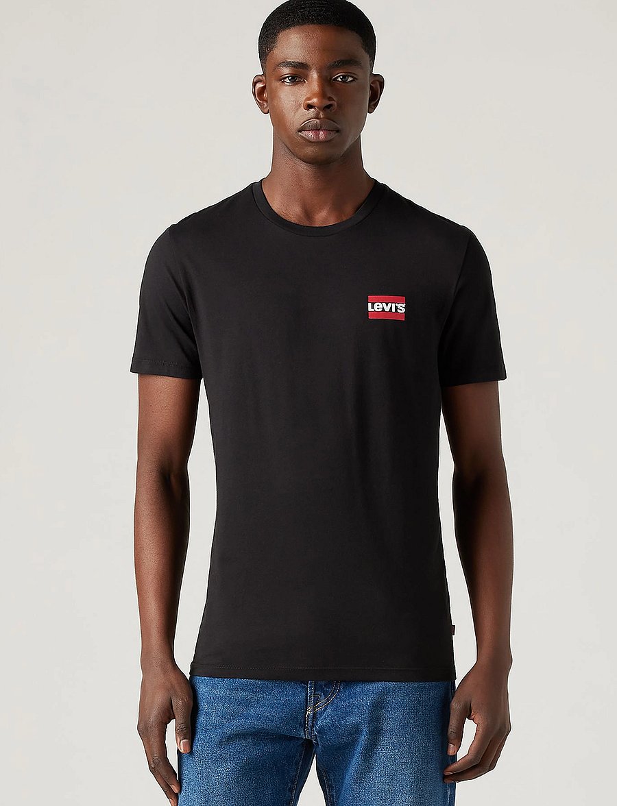 Levi's® - 2PK CREWNECK GRAPHIC 2 PACK SW - t-shirts im multipack - multi-color - 2