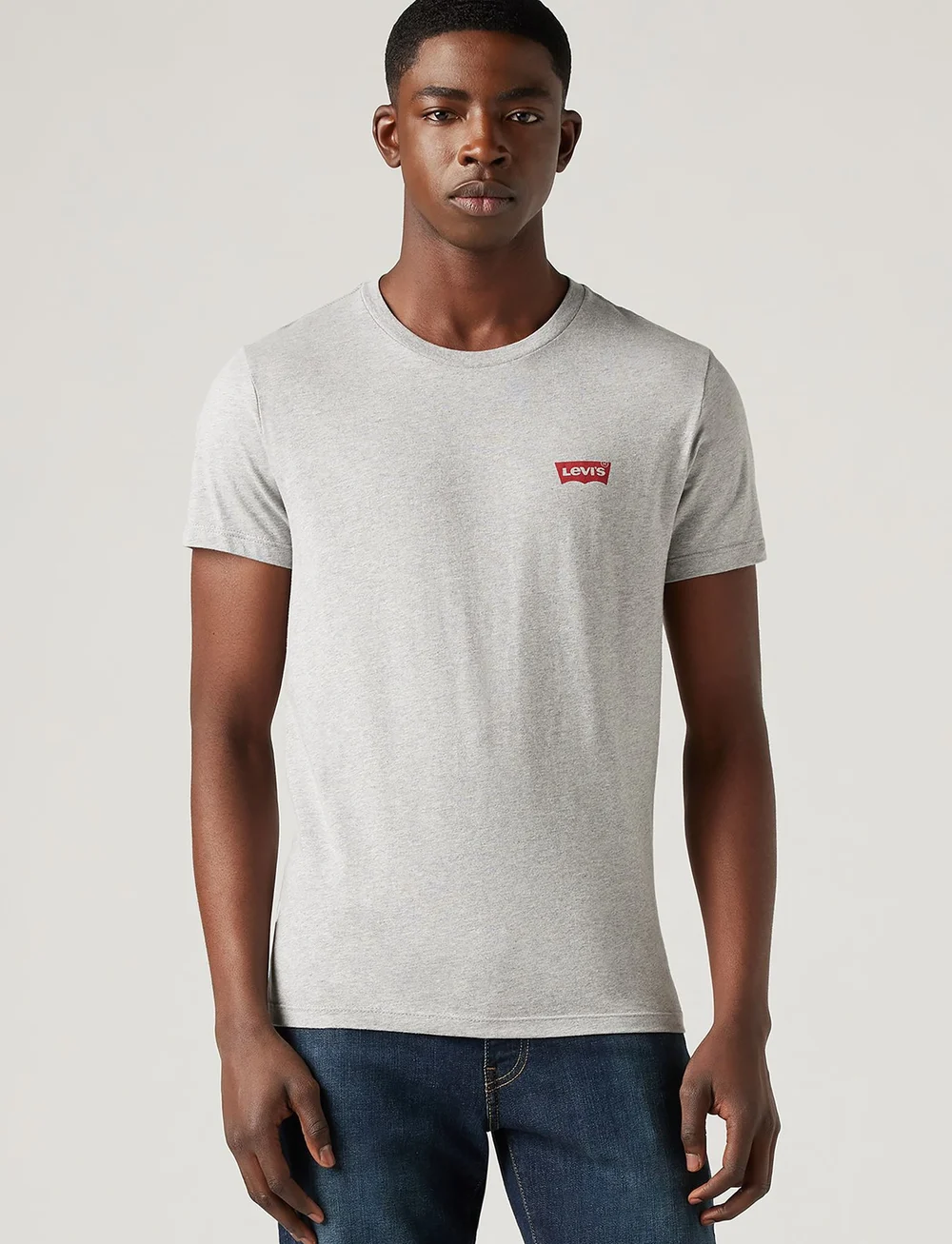 Levi's® - 2PK CREWNECK GRAPHIC 2 PACK HM - t-shirts im multipack - neutrals - 2