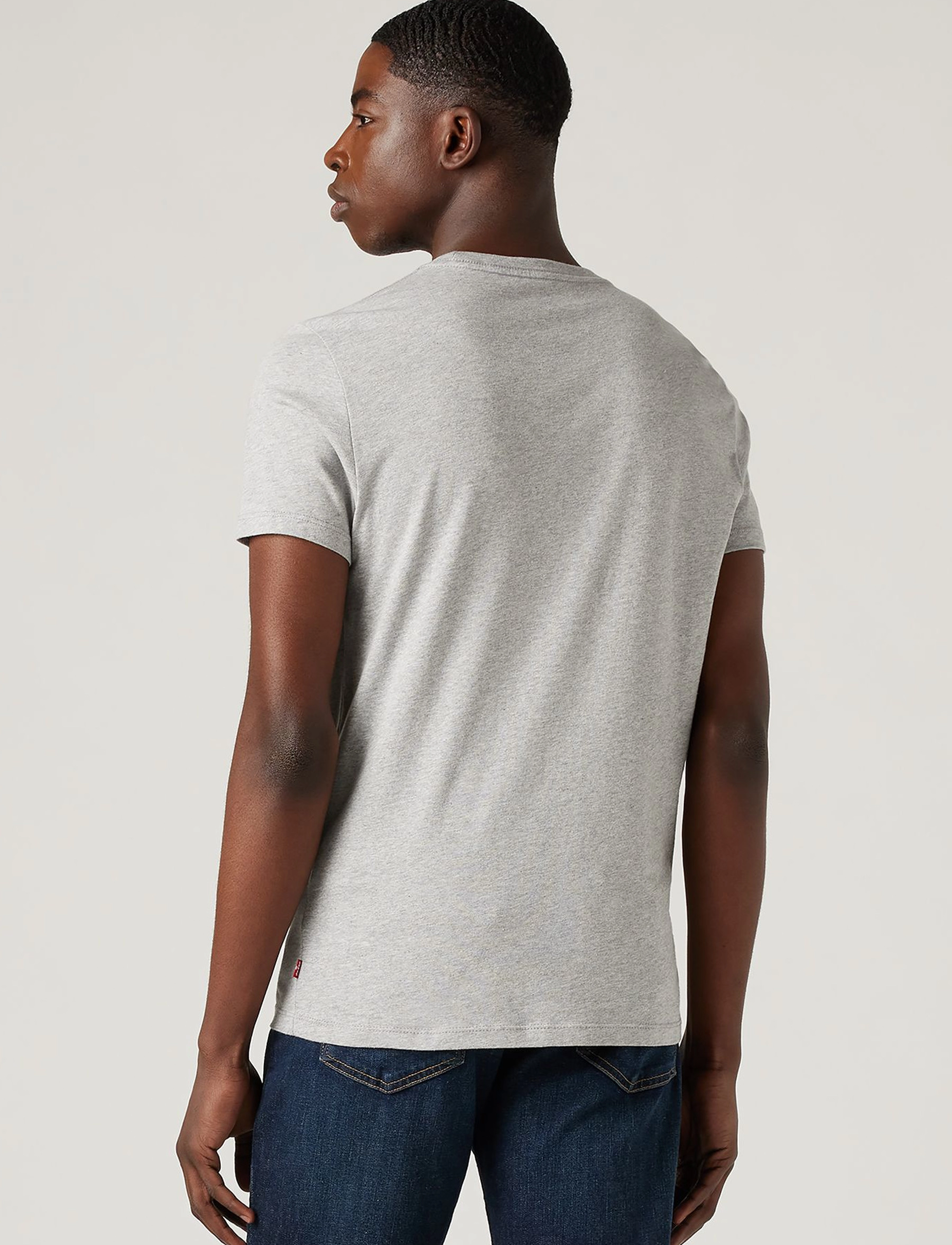 Levi's® - 2PK CREWNECK GRAPHIC 2 PACK HM - laveste priser - neutrals - 3