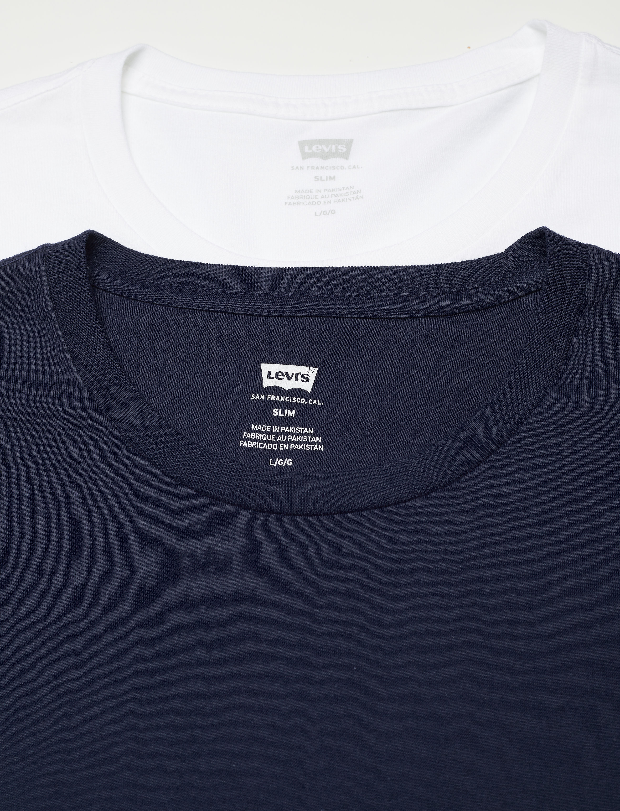 LEVI´S Men - 2PK CREWNECK GRAPHIC MV 2 PACK - blues - 1