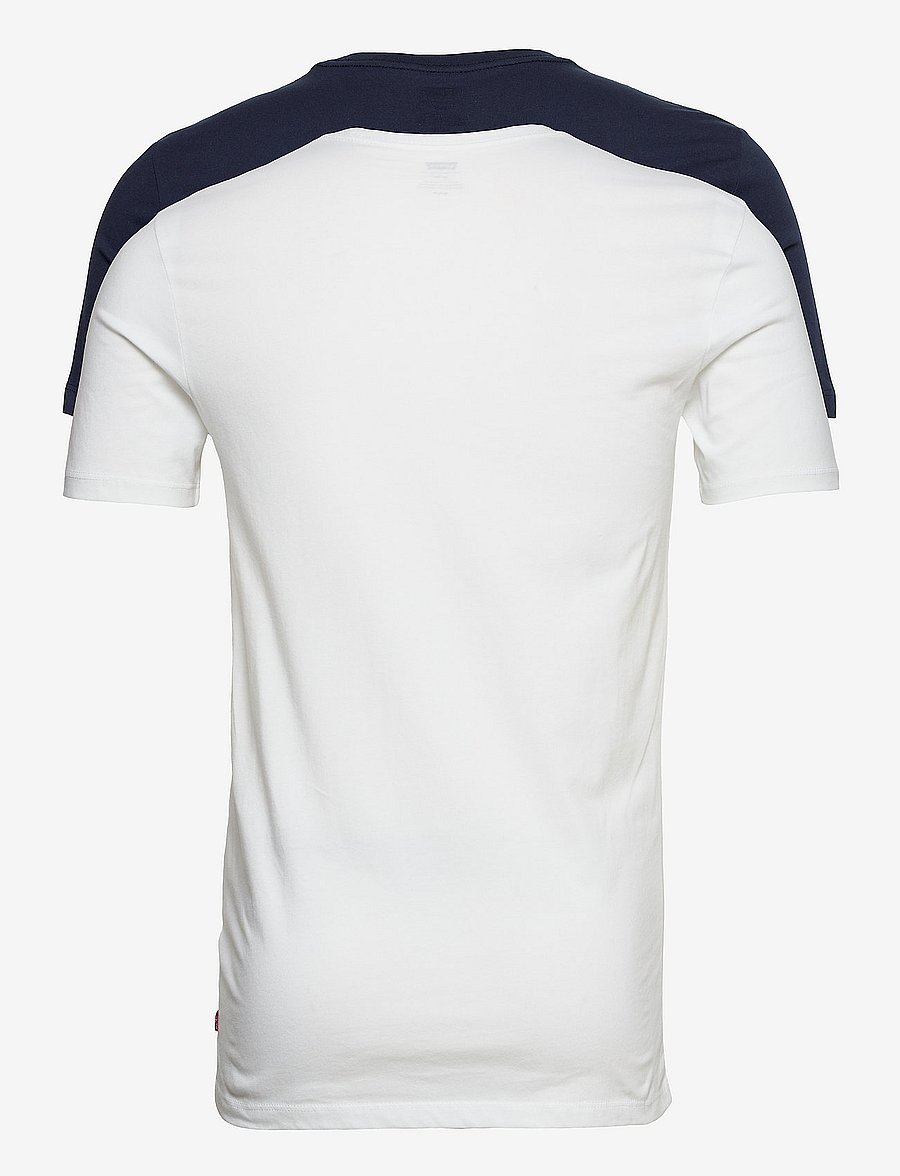 Levi's® - 2PK CREWNECK GRAPHIC SPORTSWEA - t-särkide multipakk - neutrals - 5