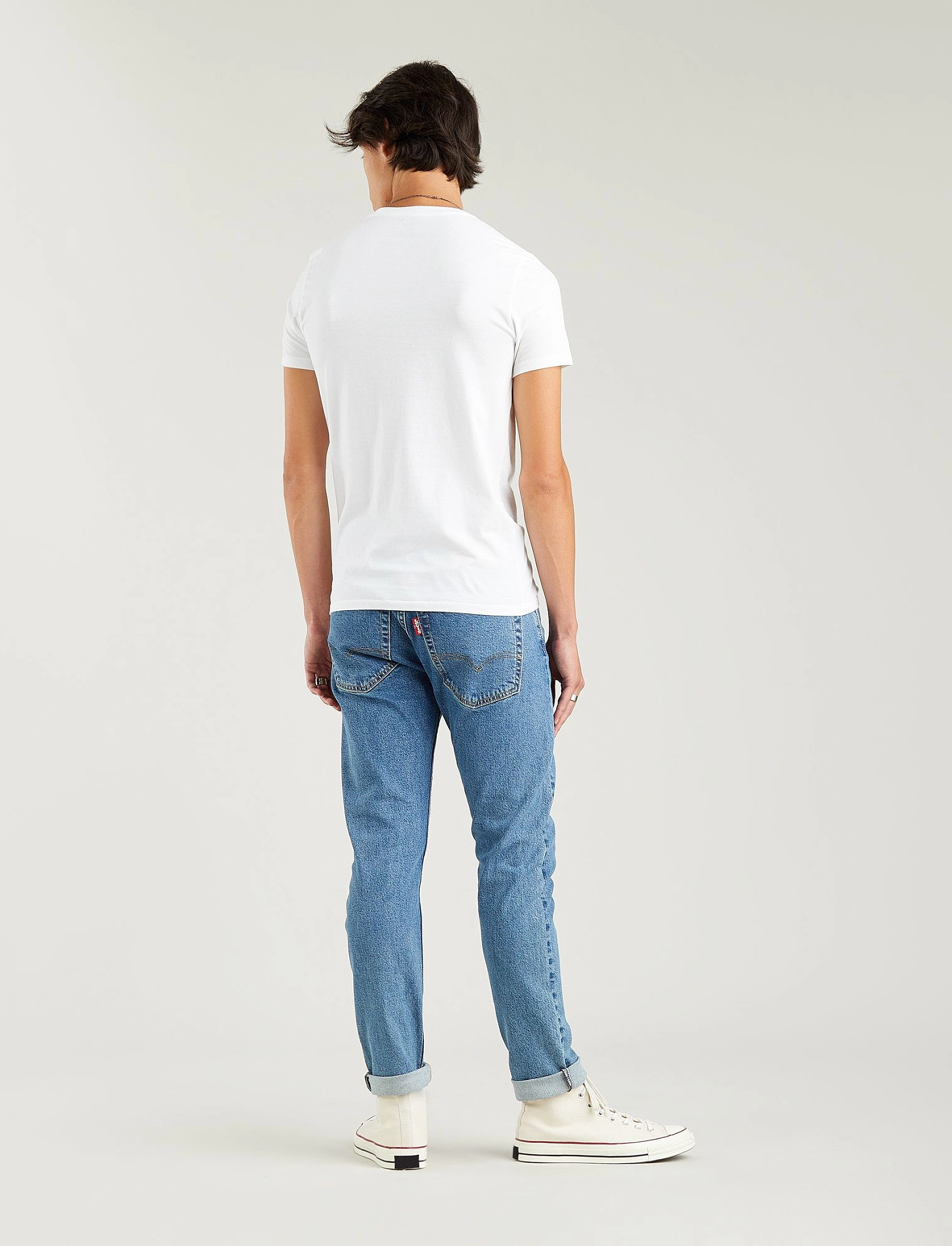 Levi's® - 2PK CREWNECK GRAPHIC SPORTSWEA - stutterma bolir - neutrals - 2