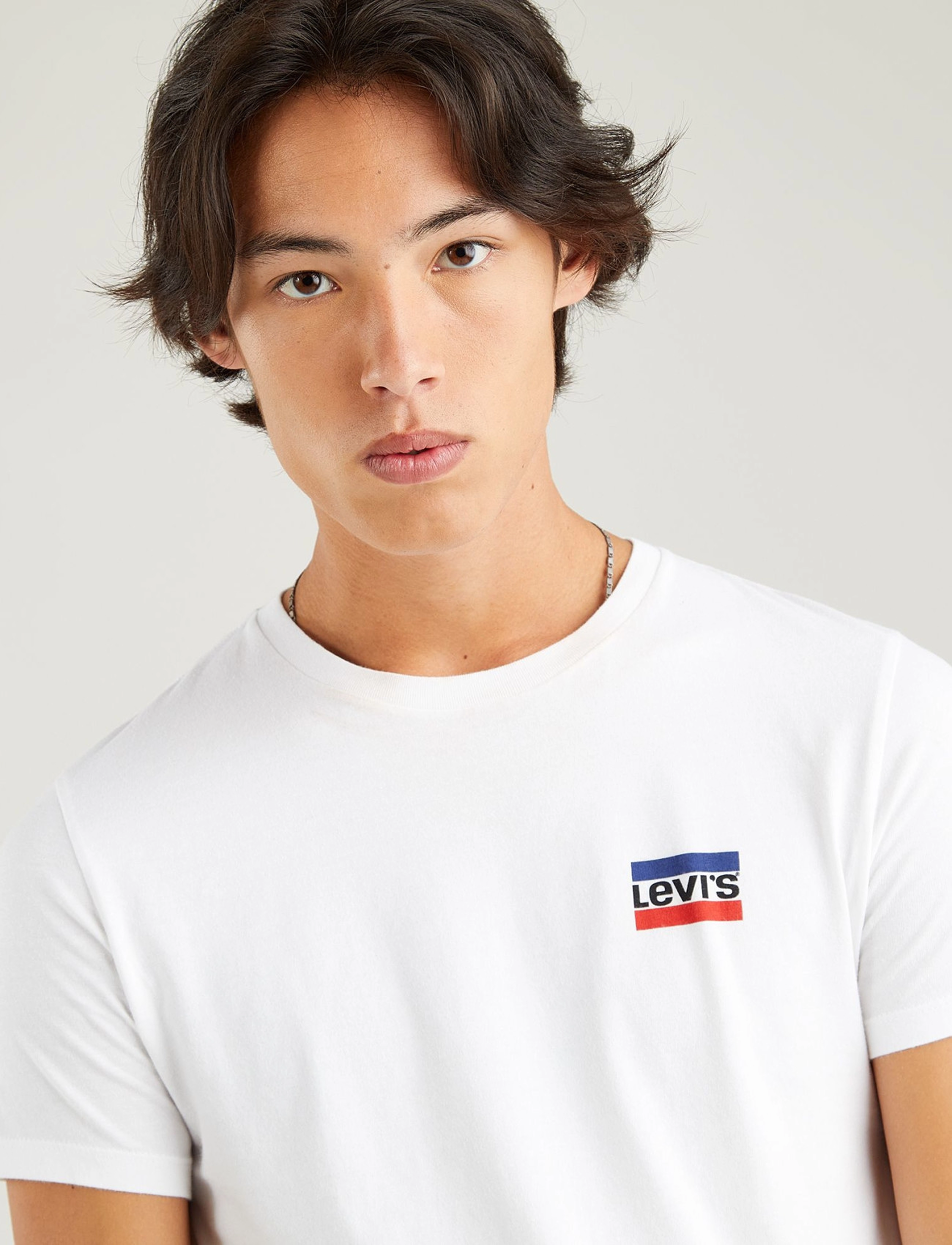 Levi's® - 2PK CREWNECK GRAPHIC SPORTSWEA - stutterma bolir - neutrals - 3