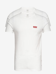 LEVI´S Men - 2PK CREWNECK GRAPHIC BW 2PACK - short-sleeved t-shirts - neutrals - 1
