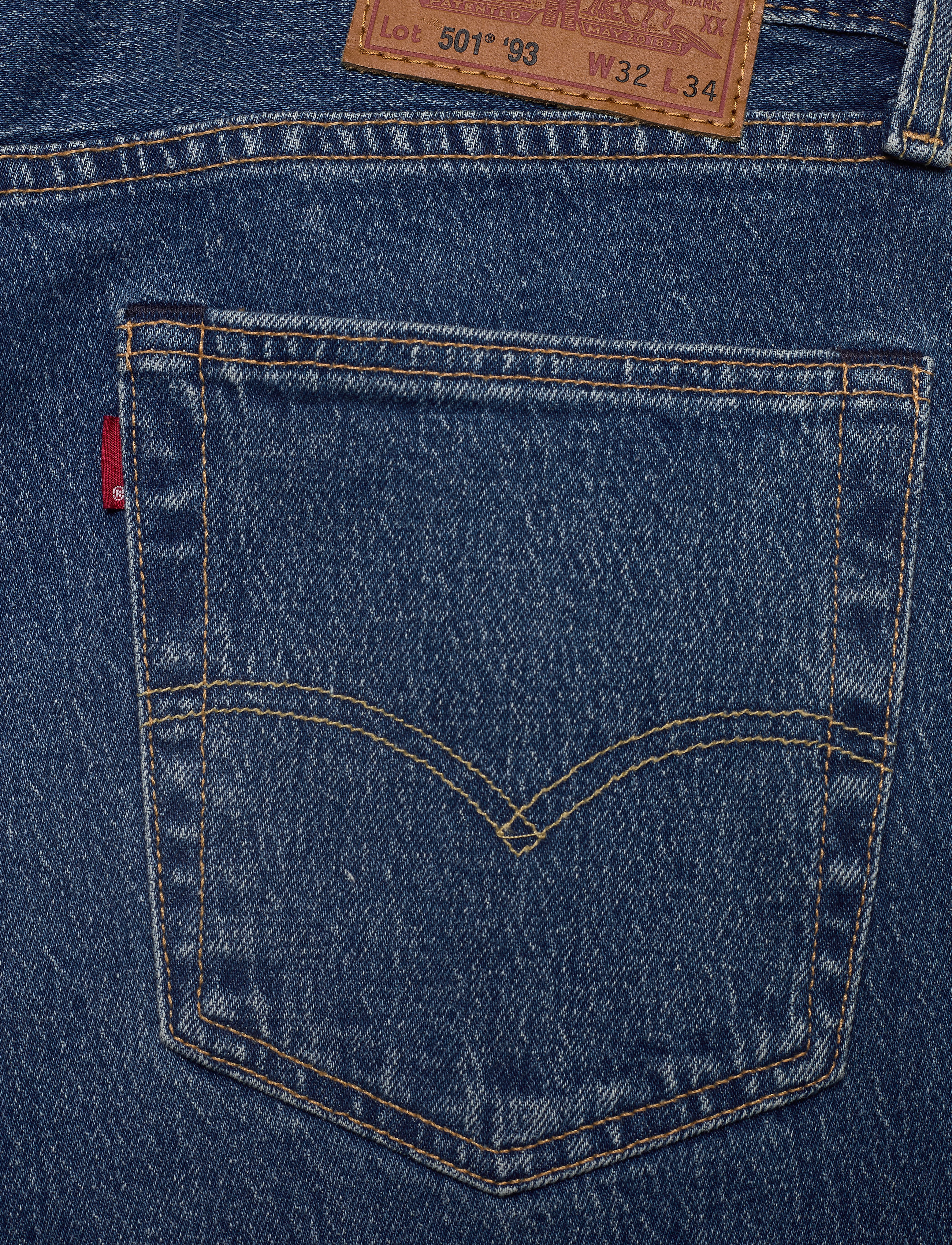 LEVI´S Men - 501 93 STRAIGHT BLEU EYES PEAK - dark indigo - flat finish - 4