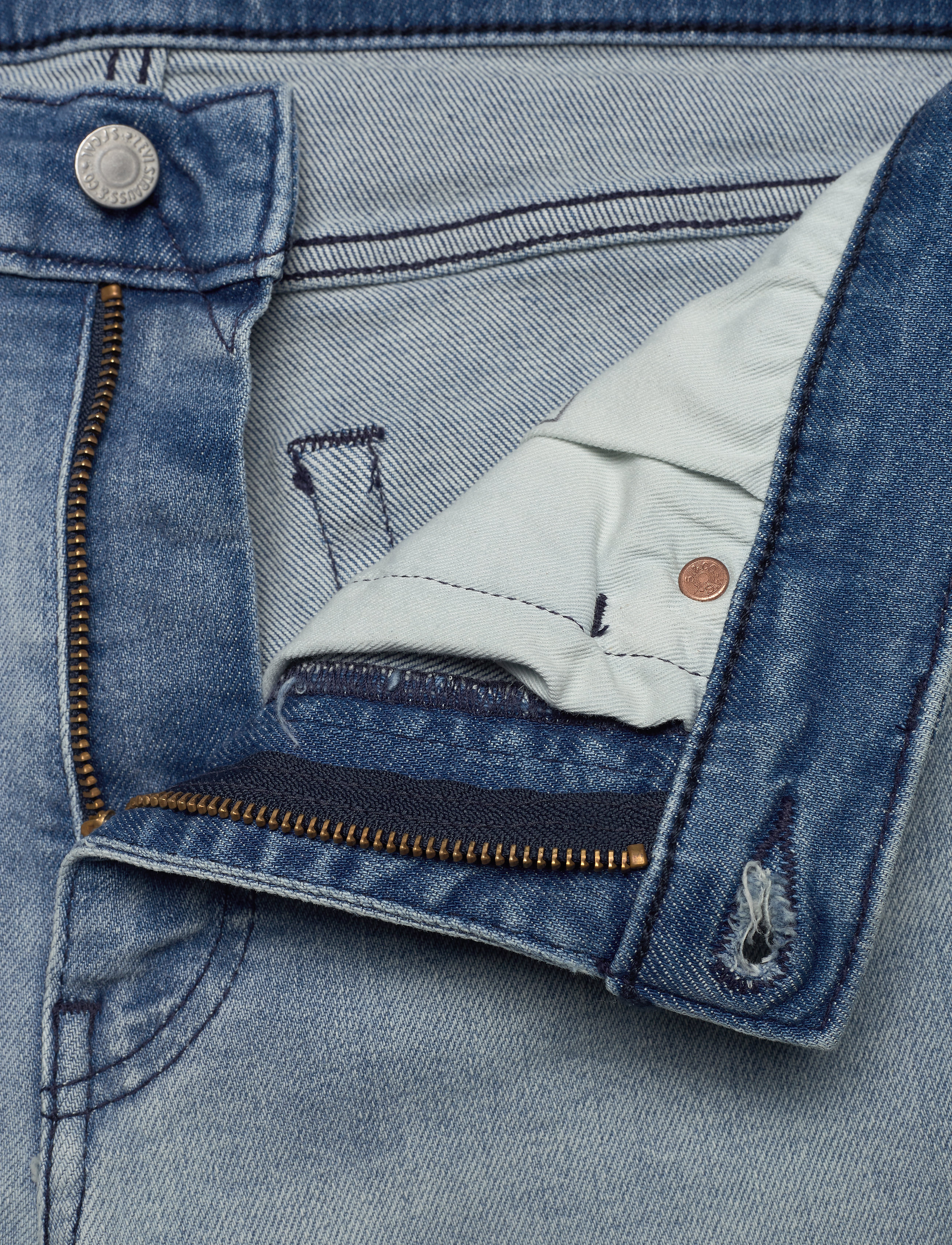 LEVI´S Men - SKINNY TAPER SPEARS ADV - light indigo - worn in - 3