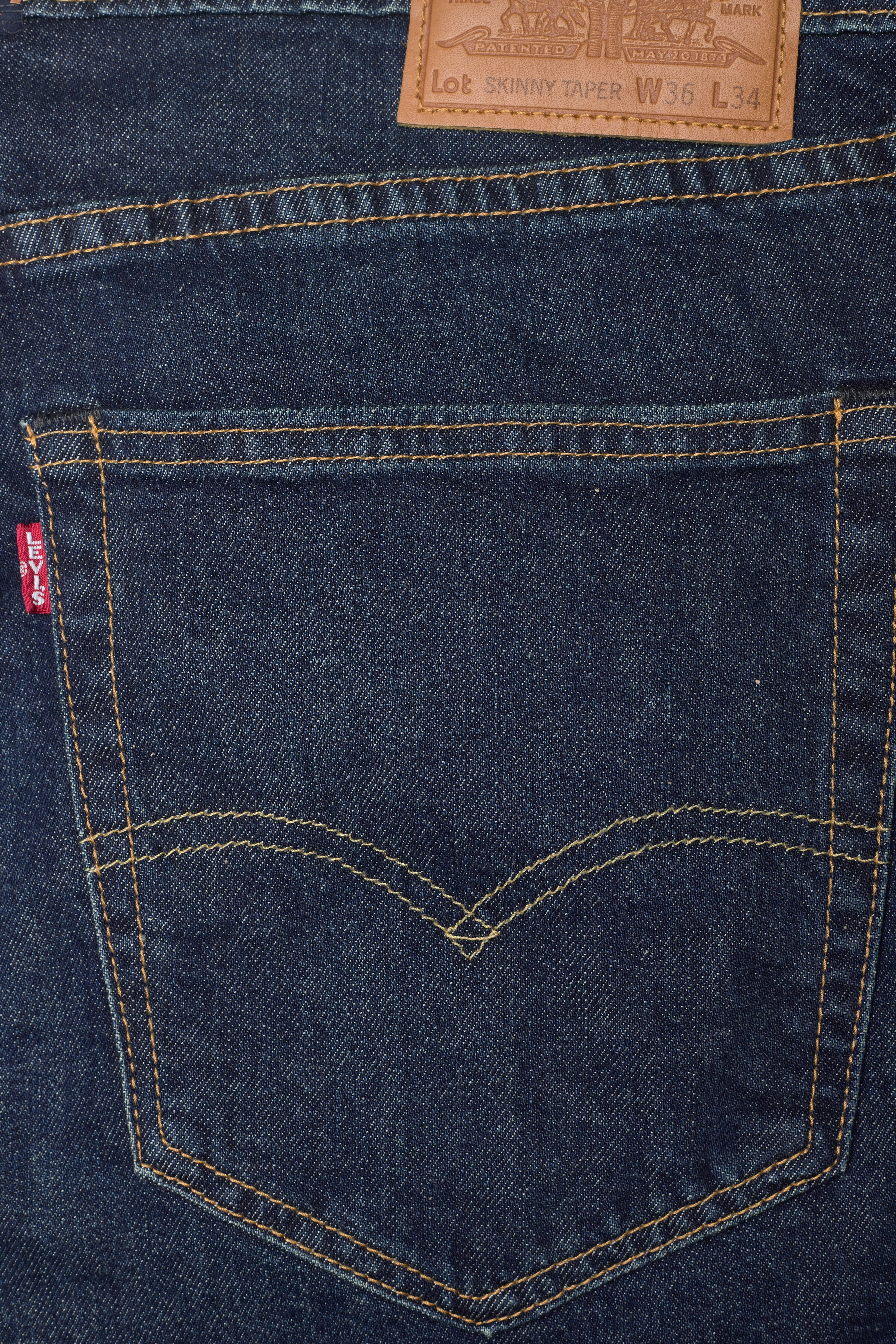 LEVI´S Men - SKINNY TAPER Z1485 MEDIUM INDI - med indigo - worn in - 5