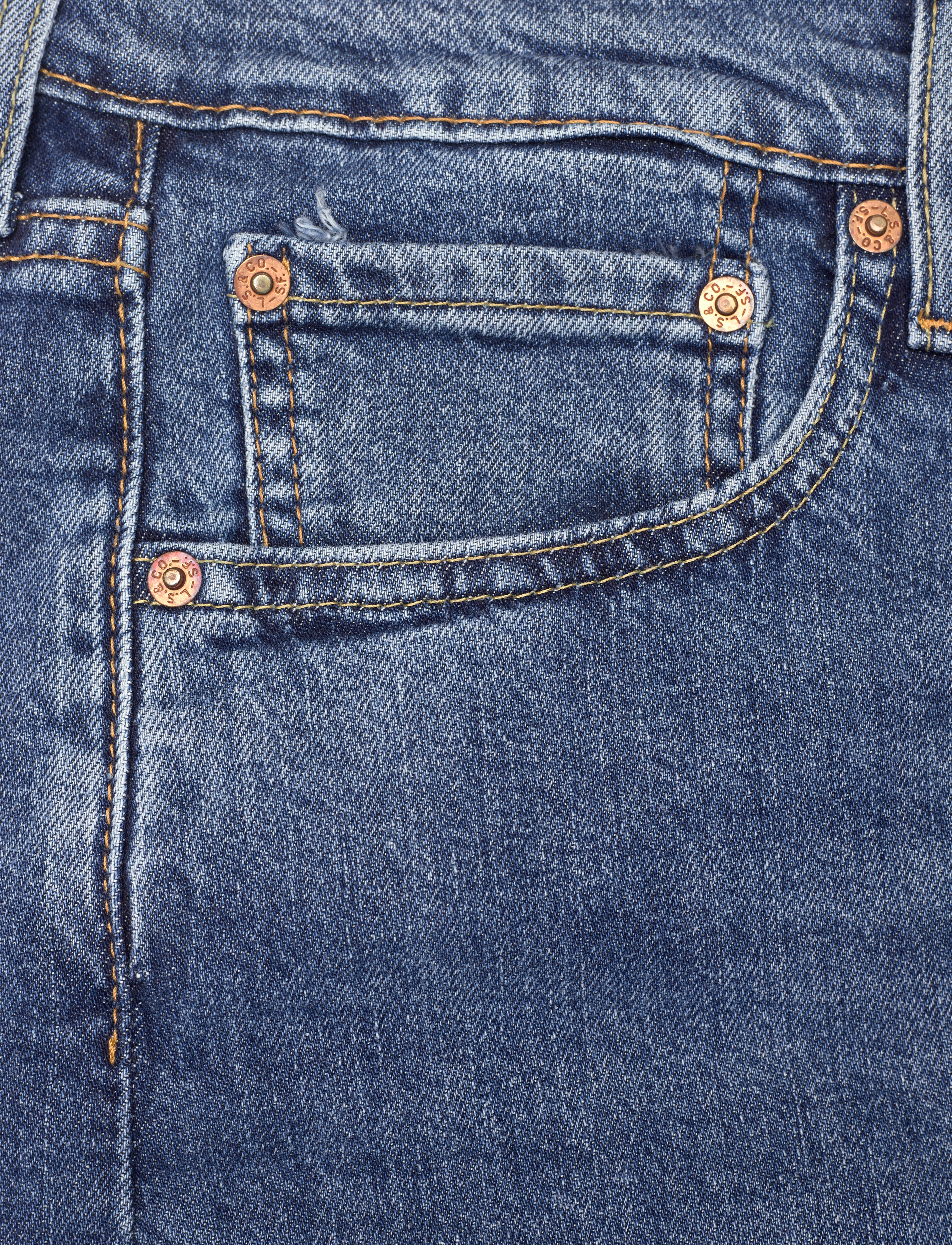 Levi's® - SKINNY TAPER Z1487 MEDIUM INDI - med indigo - worn in - 4