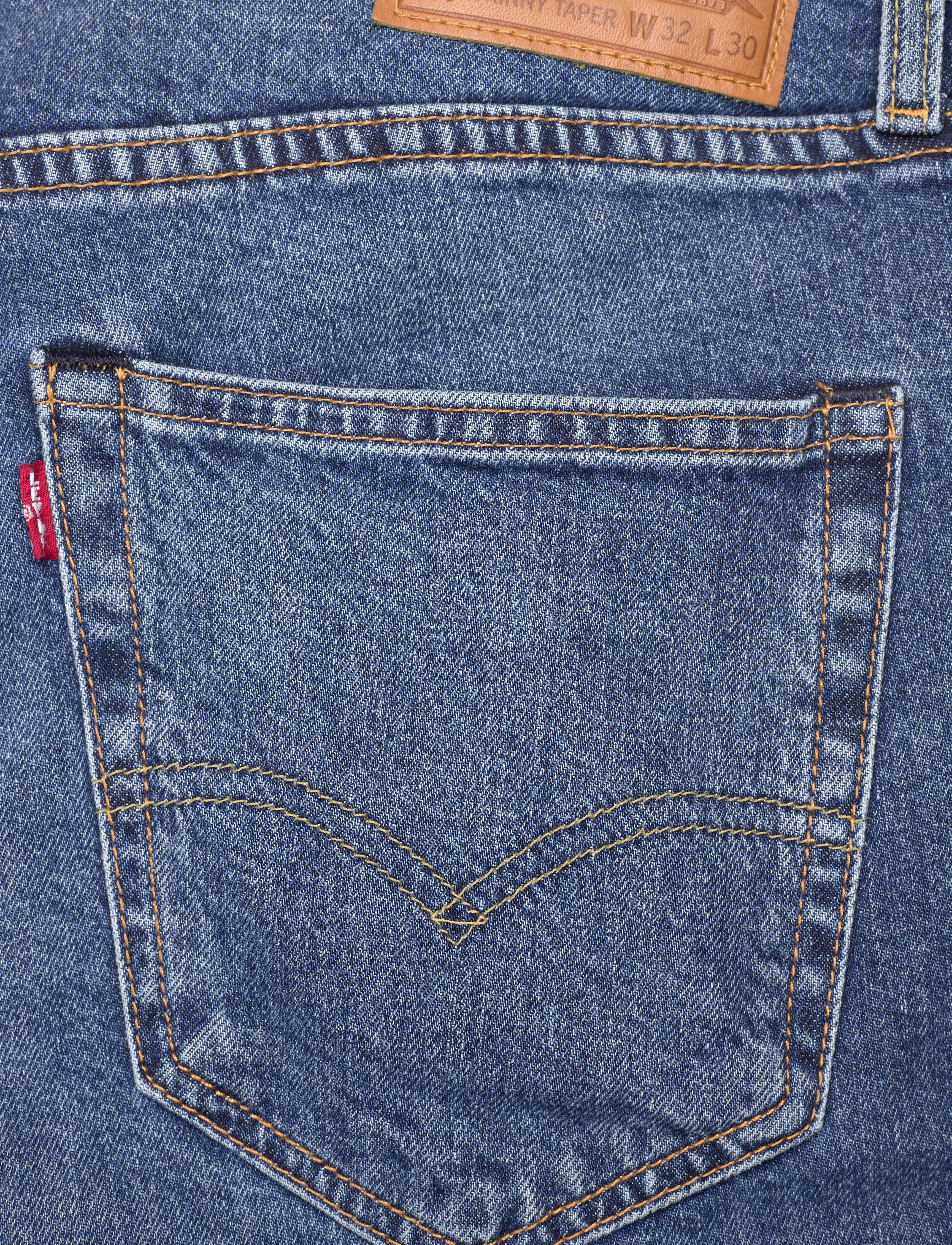 Levi's® - SKINNY TAPER Z1487 MEDIUM INDI - med indigo - worn in - 5