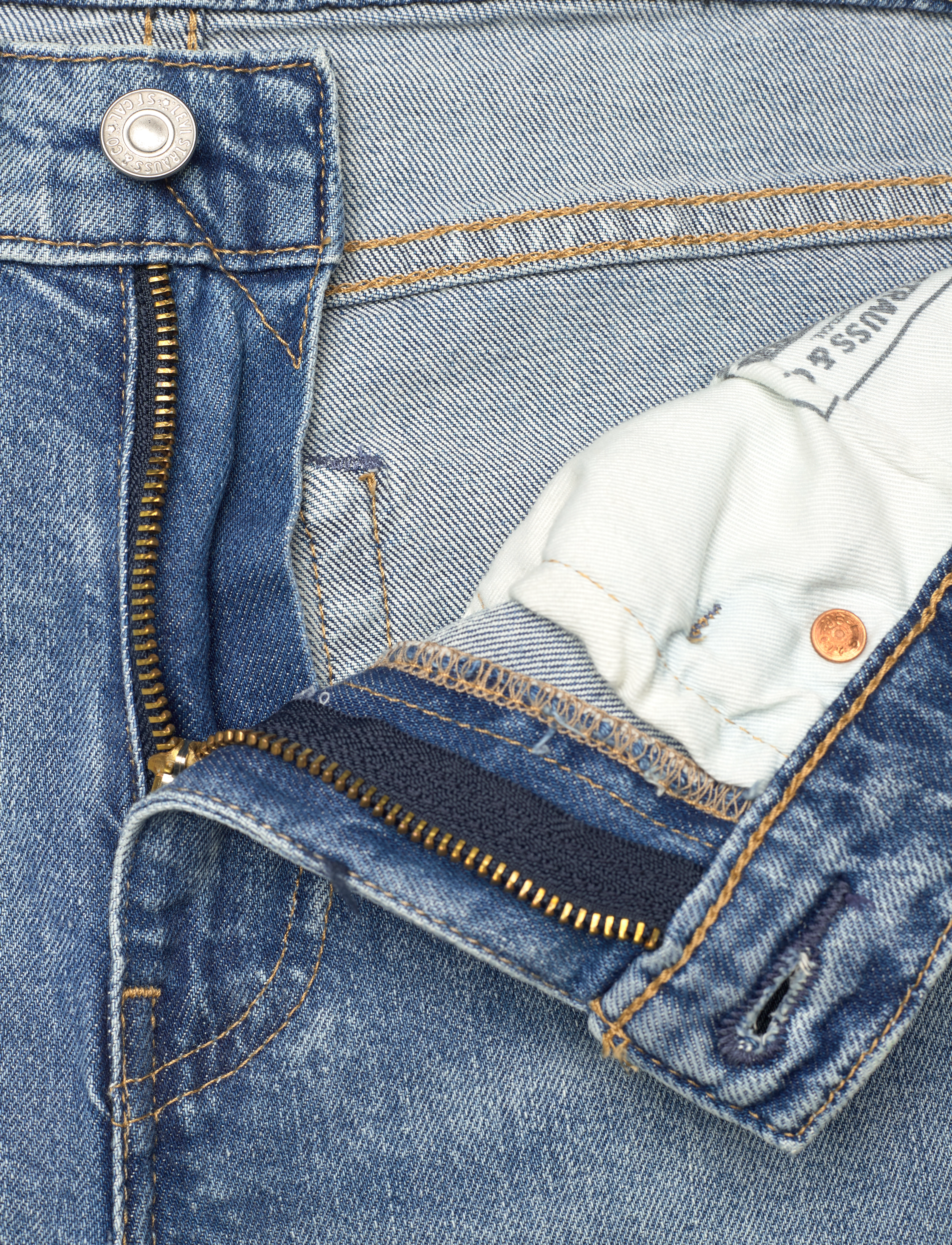 Levi's® - SKINNY TAPER Z7003 LIGHT INDIG - light indigo - worn in - 3